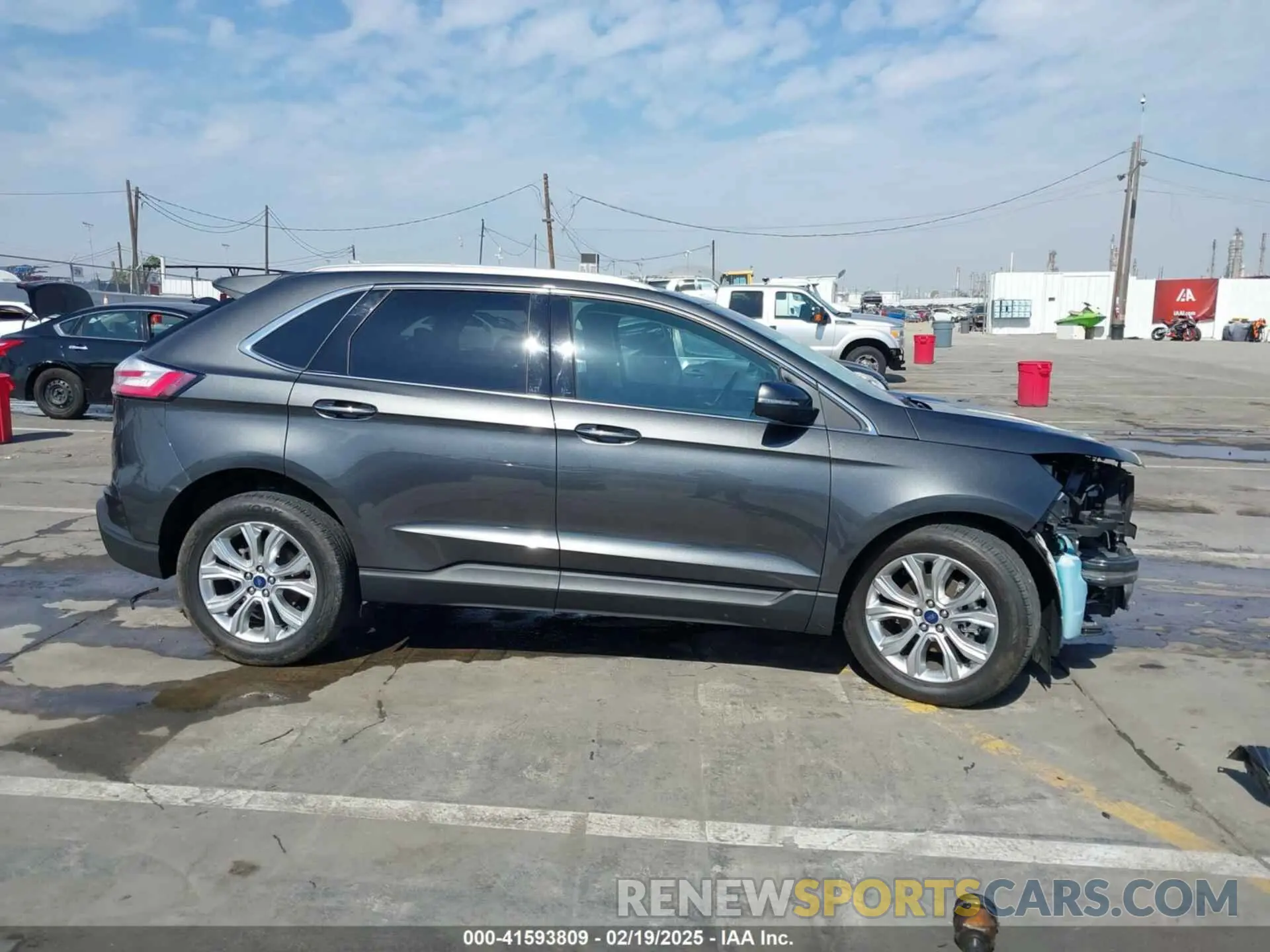 14 fotografías del automóvil dañado 2FMPK3K90LBA27851 FORD EDGE 2020