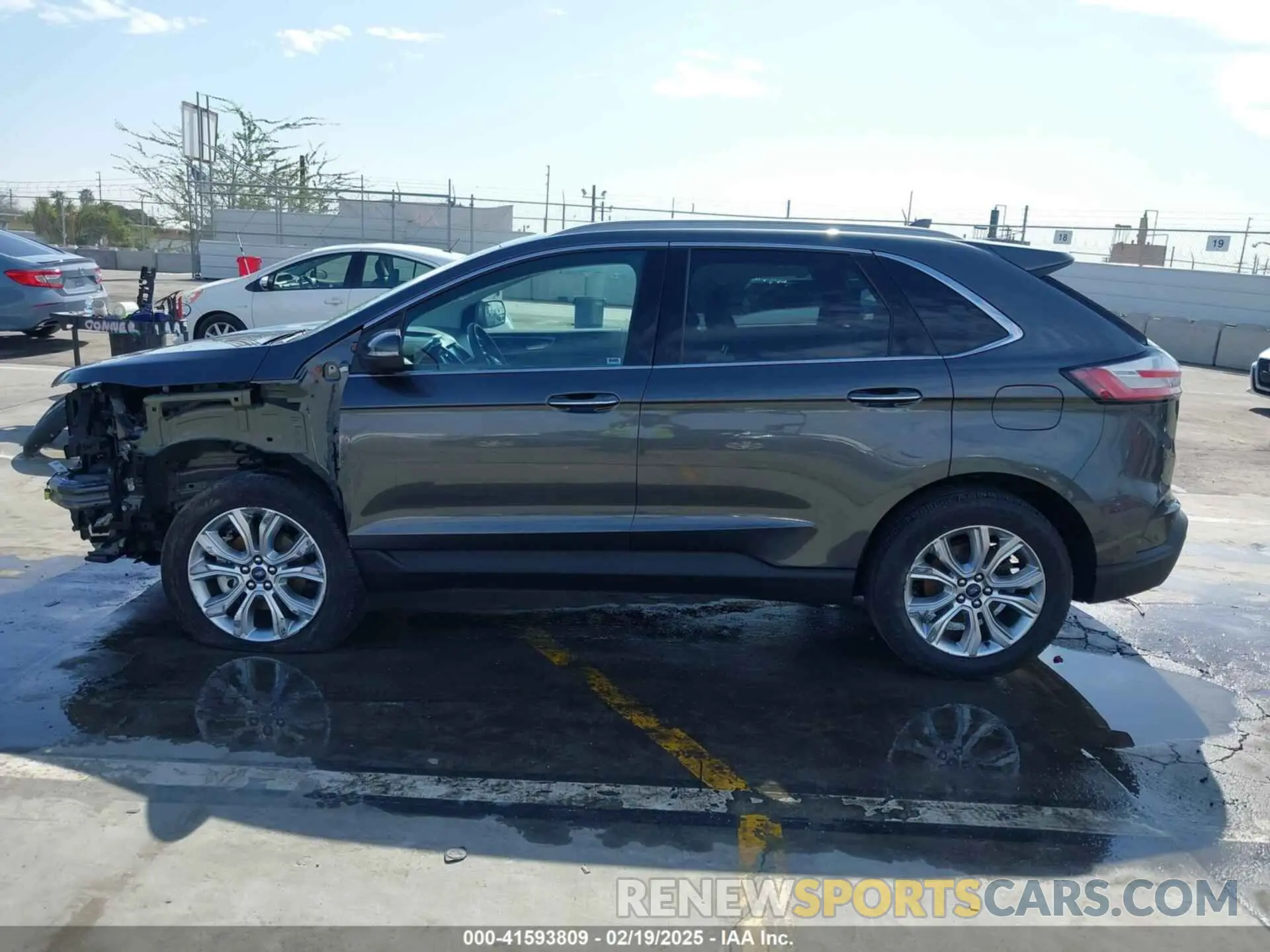 15 fotografías del automóvil dañado 2FMPK3K90LBA27851 FORD EDGE 2020