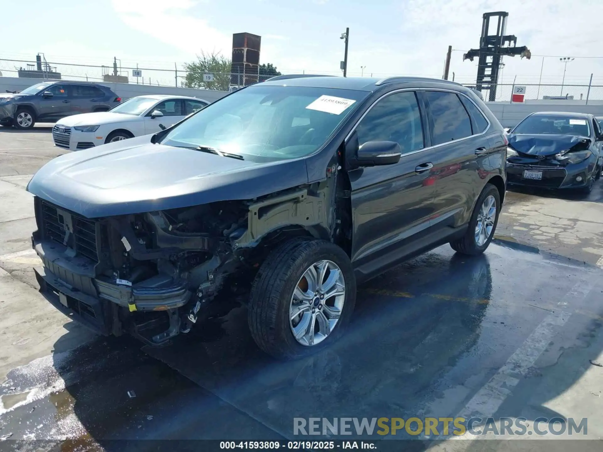 2 fotografías del automóvil dañado 2FMPK3K90LBA27851 FORD EDGE 2020