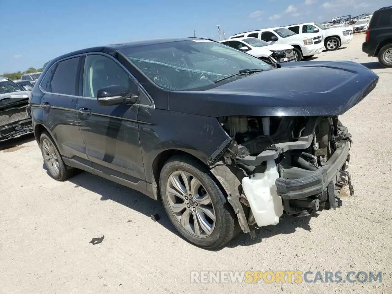 4 fotografías del automóvil dañado 2FMPK3K90LBB34785 FORD EDGE 2020