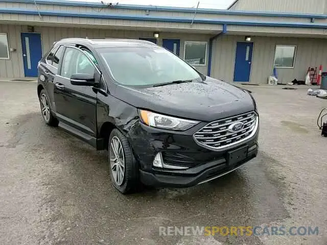 14 fotografías del automóvil dañado 2FMPK3K91LBA04367 FORD EDGE 2020
