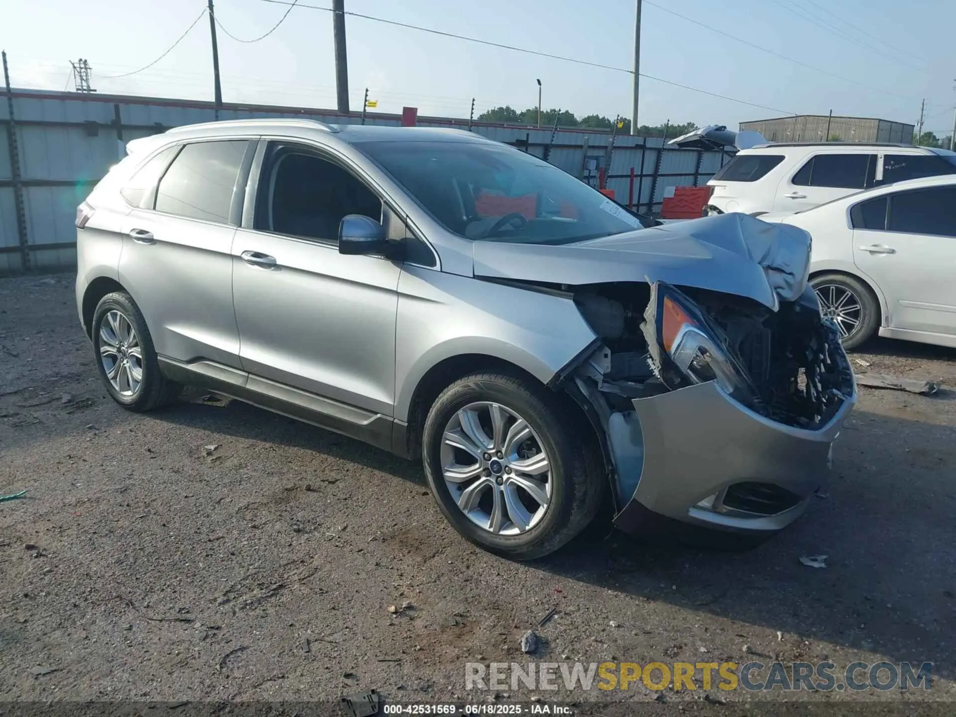 1 fotografías del automóvil dañado 2FMPK3K91LBA69509 FORD EDGE 2020