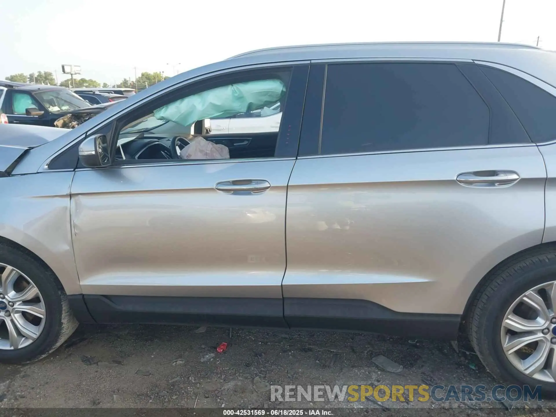 14 fotografías del automóvil dañado 2FMPK3K91LBA69509 FORD EDGE 2020