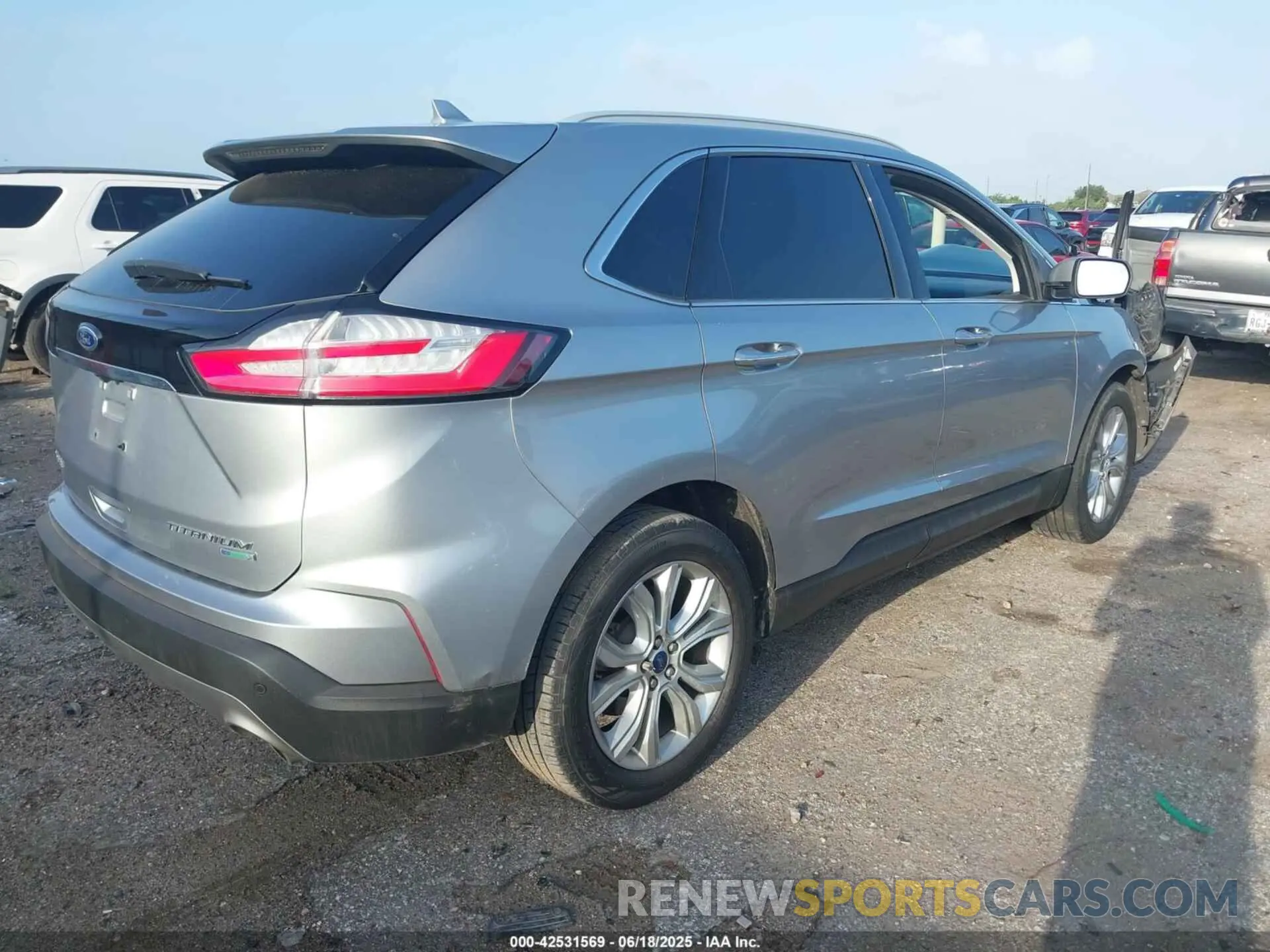 4 fotografías del automóvil dañado 2FMPK3K91LBA69509 FORD EDGE 2020