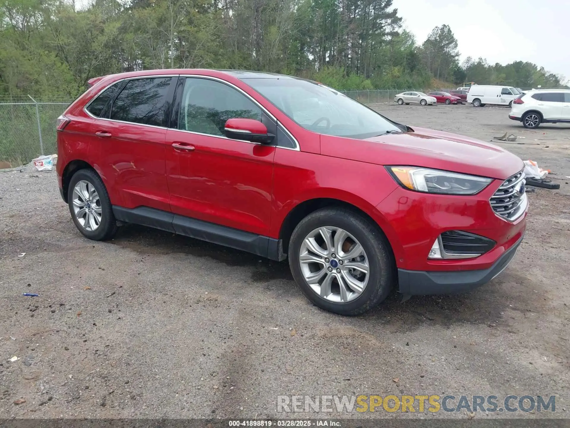 1 fotografías del automóvil dañado 2FMPK3K91LBA88450 FORD EDGE 2020