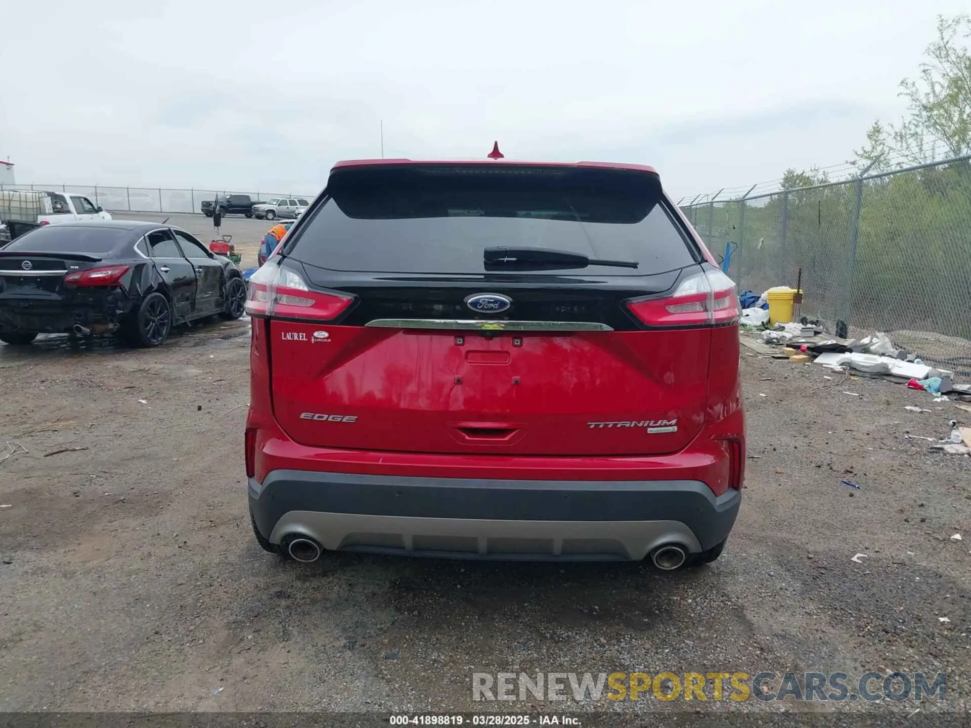 16 fotografías del automóvil dañado 2FMPK3K91LBA88450 FORD EDGE 2020