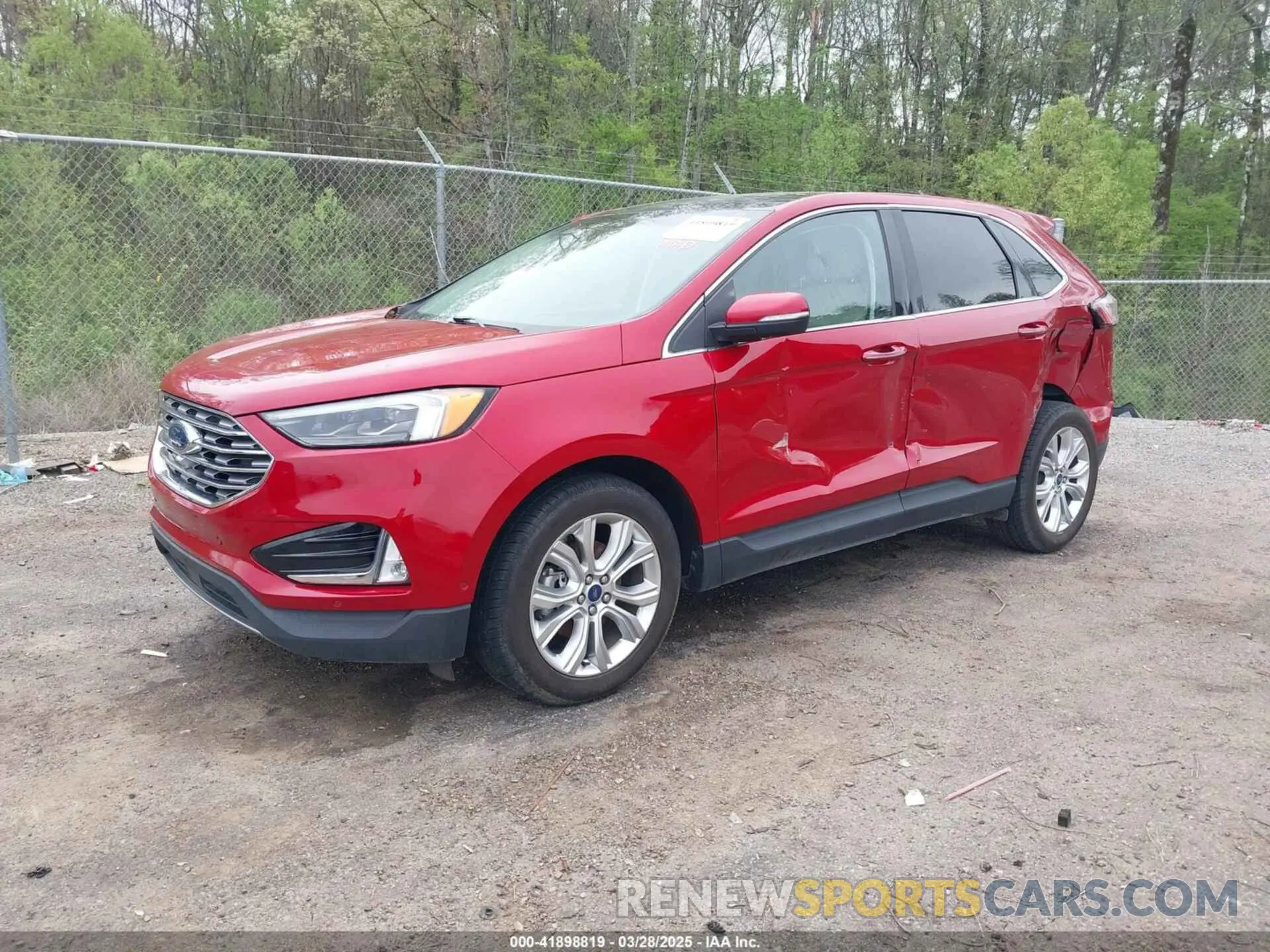 2 fotografías del automóvil dañado 2FMPK3K91LBA88450 FORD EDGE 2020