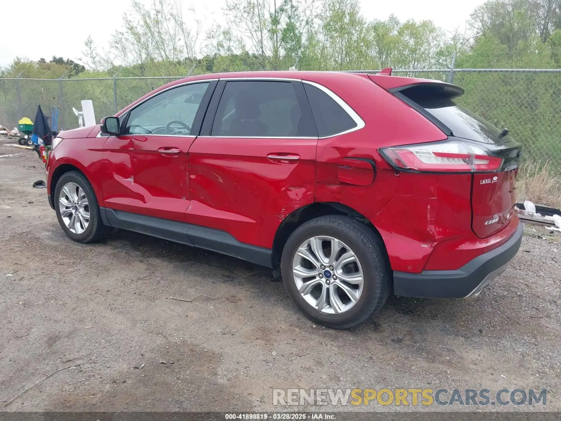 3 fotografías del automóvil dañado 2FMPK3K91LBA88450 FORD EDGE 2020