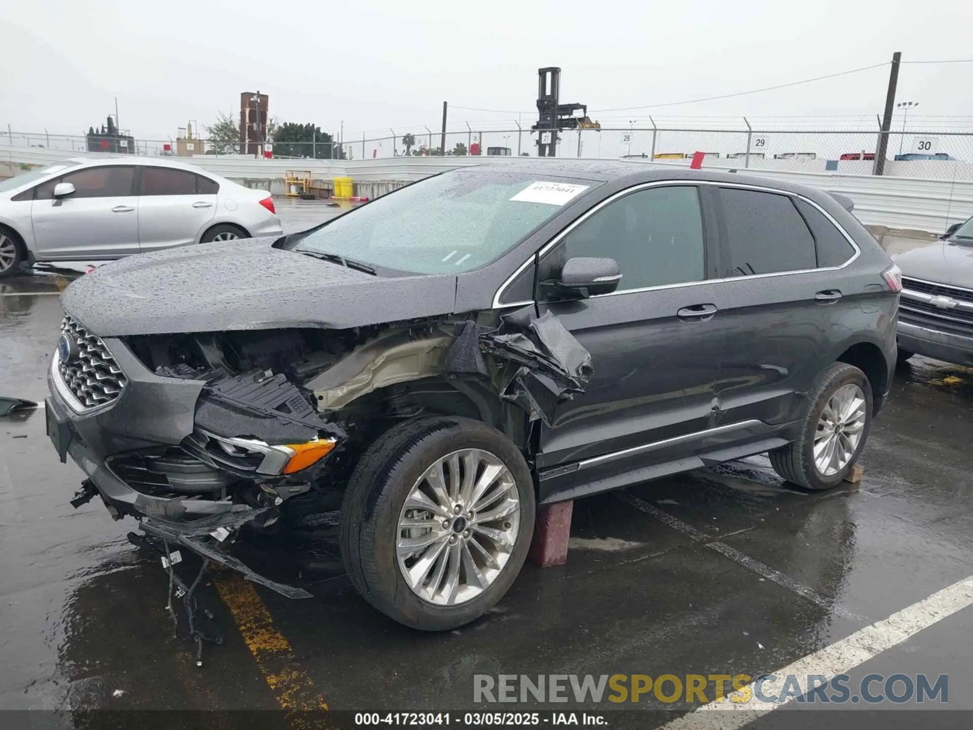2 fotografías del automóvil dañado 2FMPK3K91LBB67228 FORD EDGE 2020