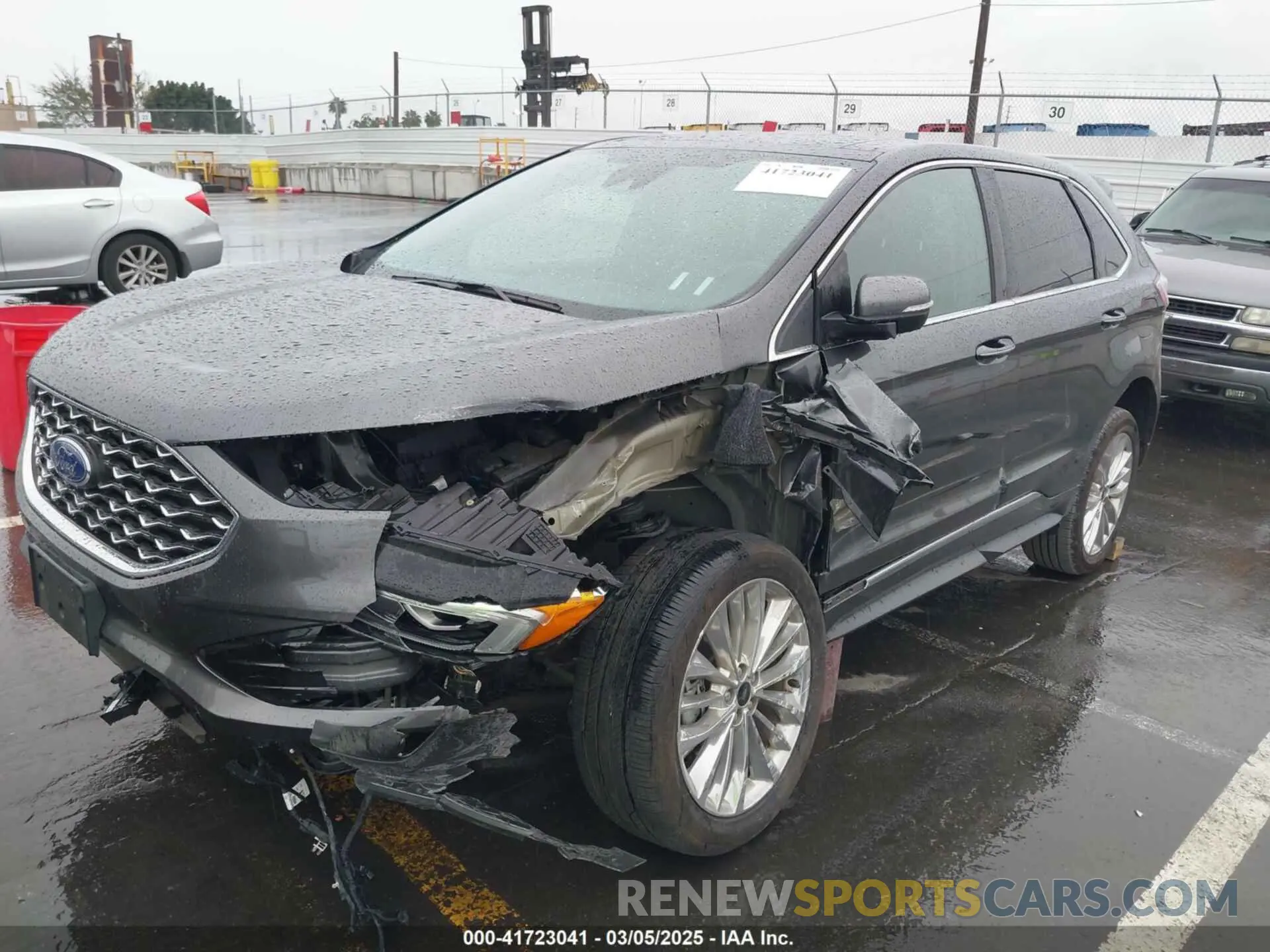 6 fotografías del automóvil dañado 2FMPK3K91LBB67228 FORD EDGE 2020
