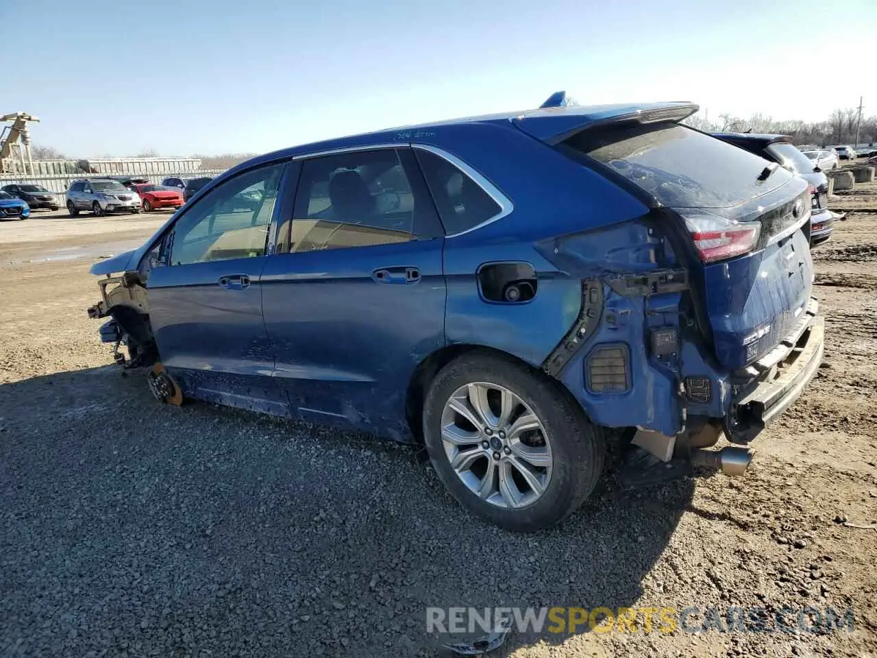 2 fotografías del automóvil dañado 2FMPK3K92LBA11943 FORD EDGE 2020