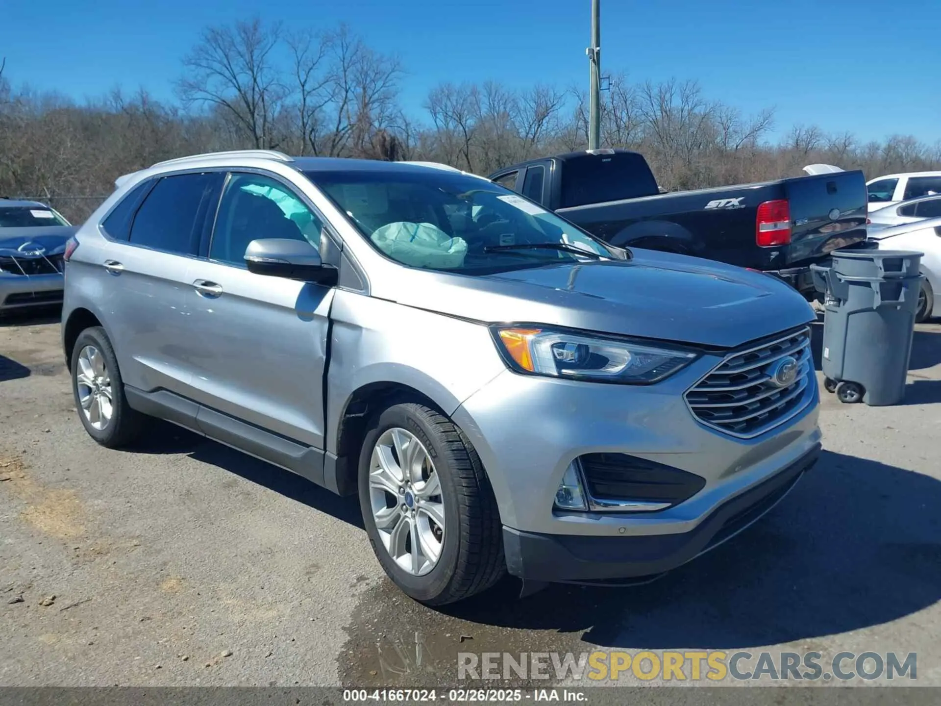1 fotografías del automóvil dañado 2FMPK3K92LBA55909 FORD EDGE 2020