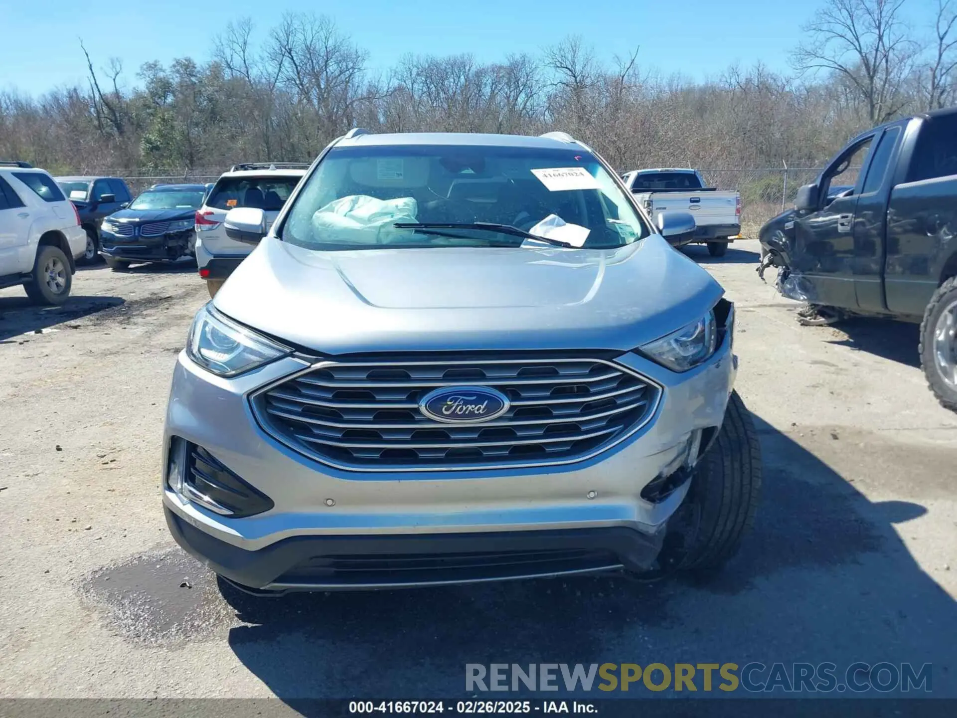 11 fotografías del automóvil dañado 2FMPK3K92LBA55909 FORD EDGE 2020