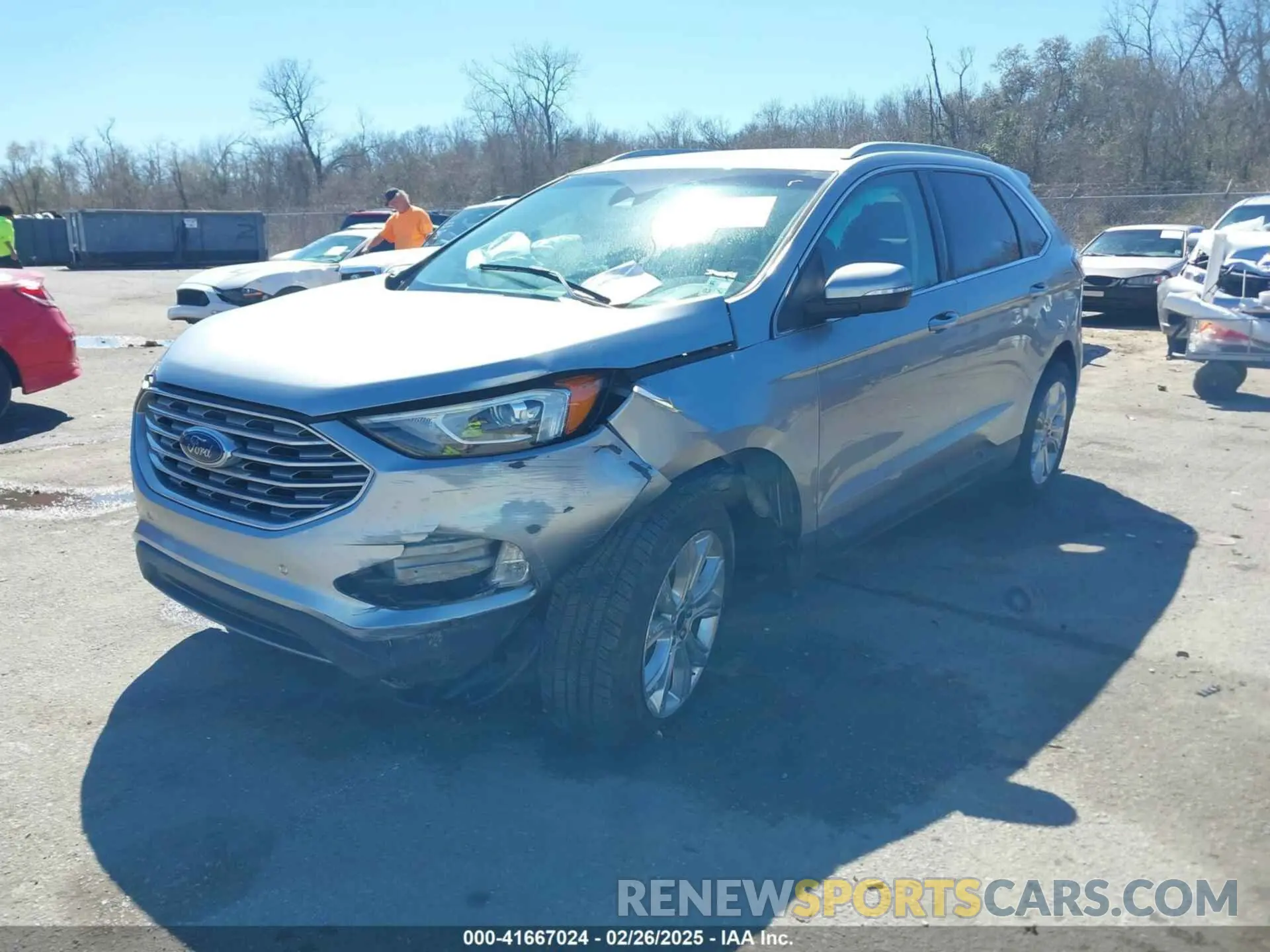 2 fotografías del automóvil dañado 2FMPK3K92LBA55909 FORD EDGE 2020