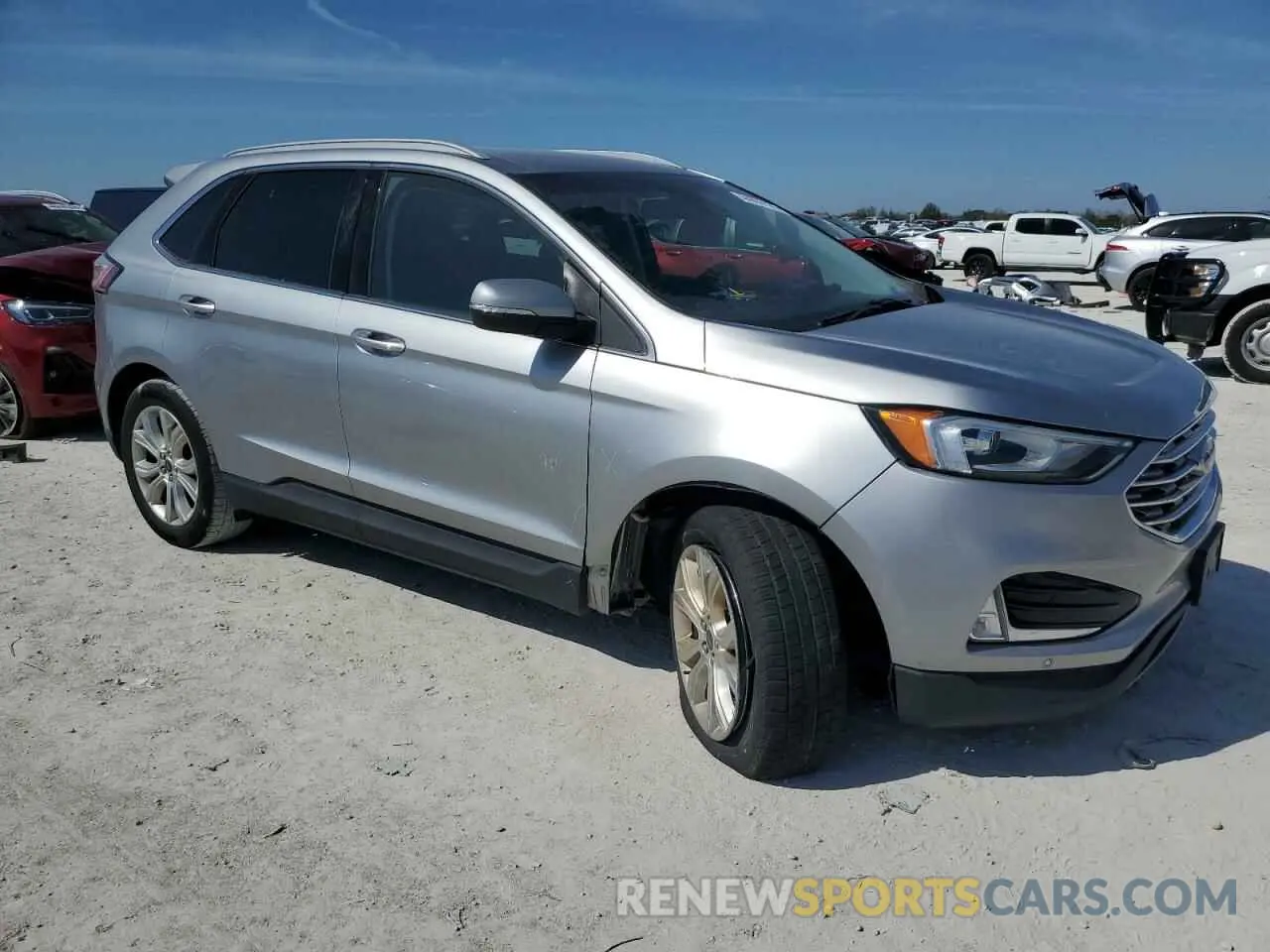 4 fotografías del automóvil dañado 2FMPK3K94LBA56852 FORD EDGE 2020