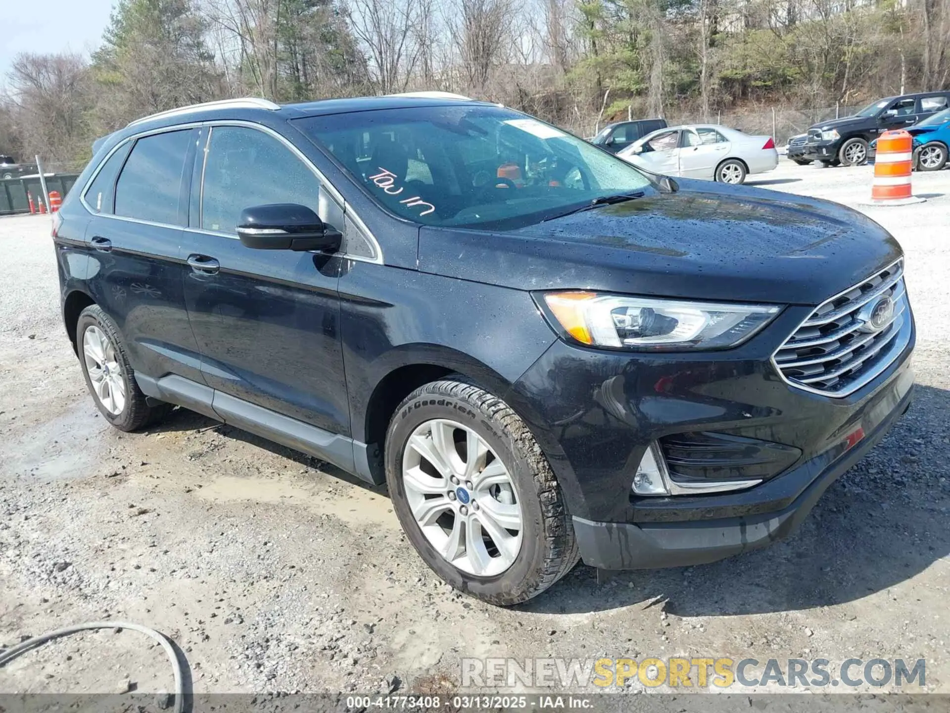 1 fotografías del automóvil dañado 2FMPK3K95LBA75300 FORD EDGE 2020