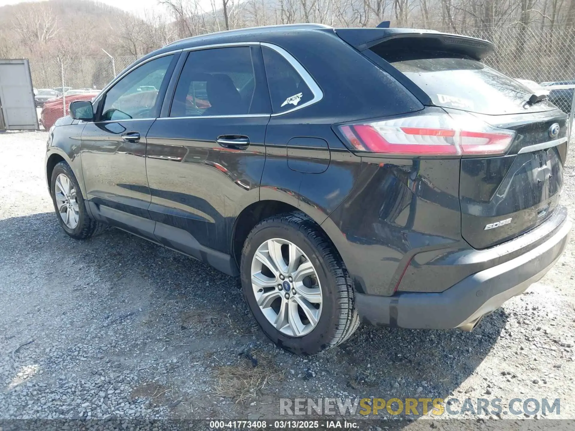 3 fotografías del automóvil dañado 2FMPK3K95LBA75300 FORD EDGE 2020