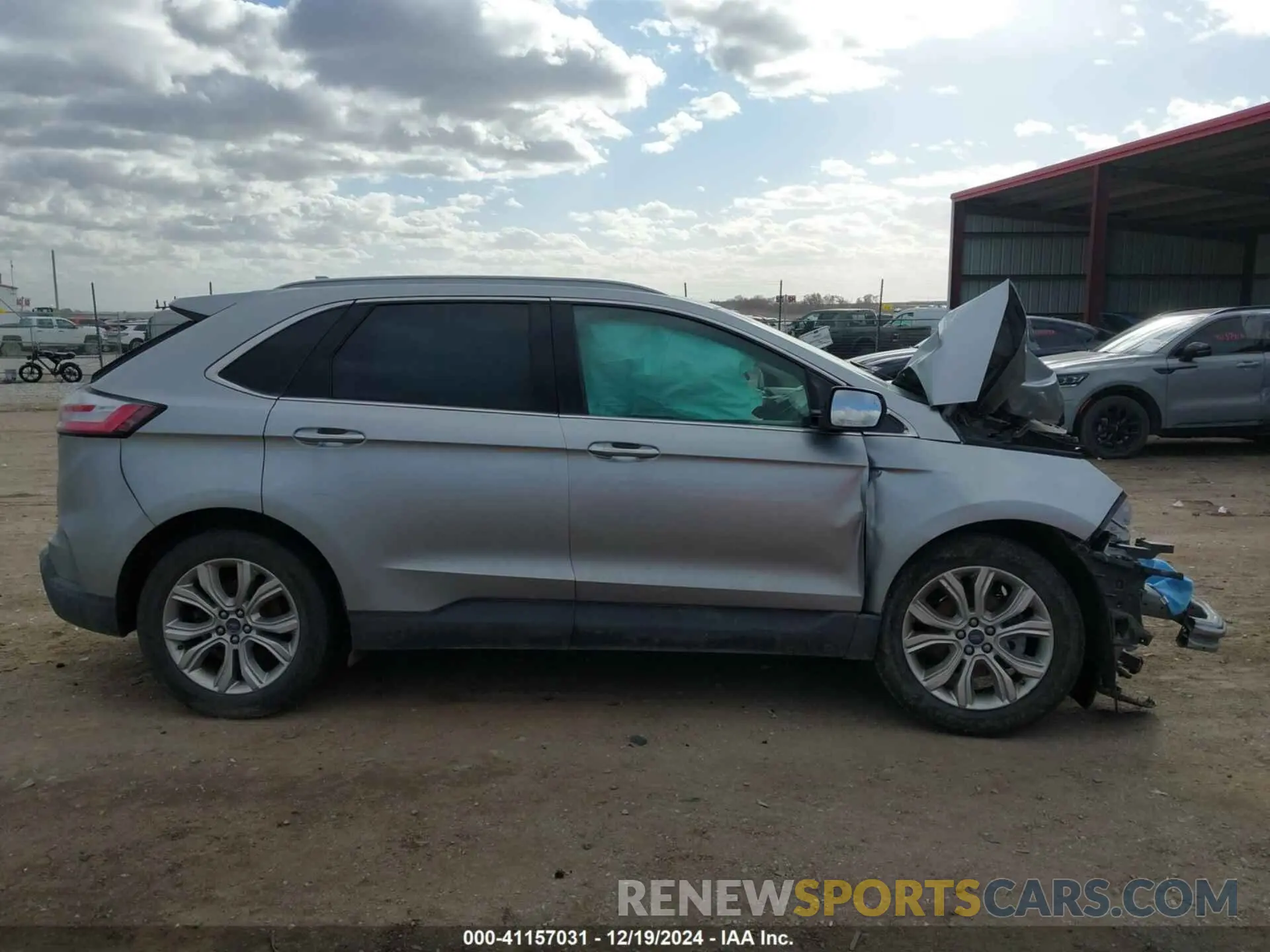 14 fotografías del automóvil dañado 2FMPK3K97LBA30651 FORD EDGE 2020