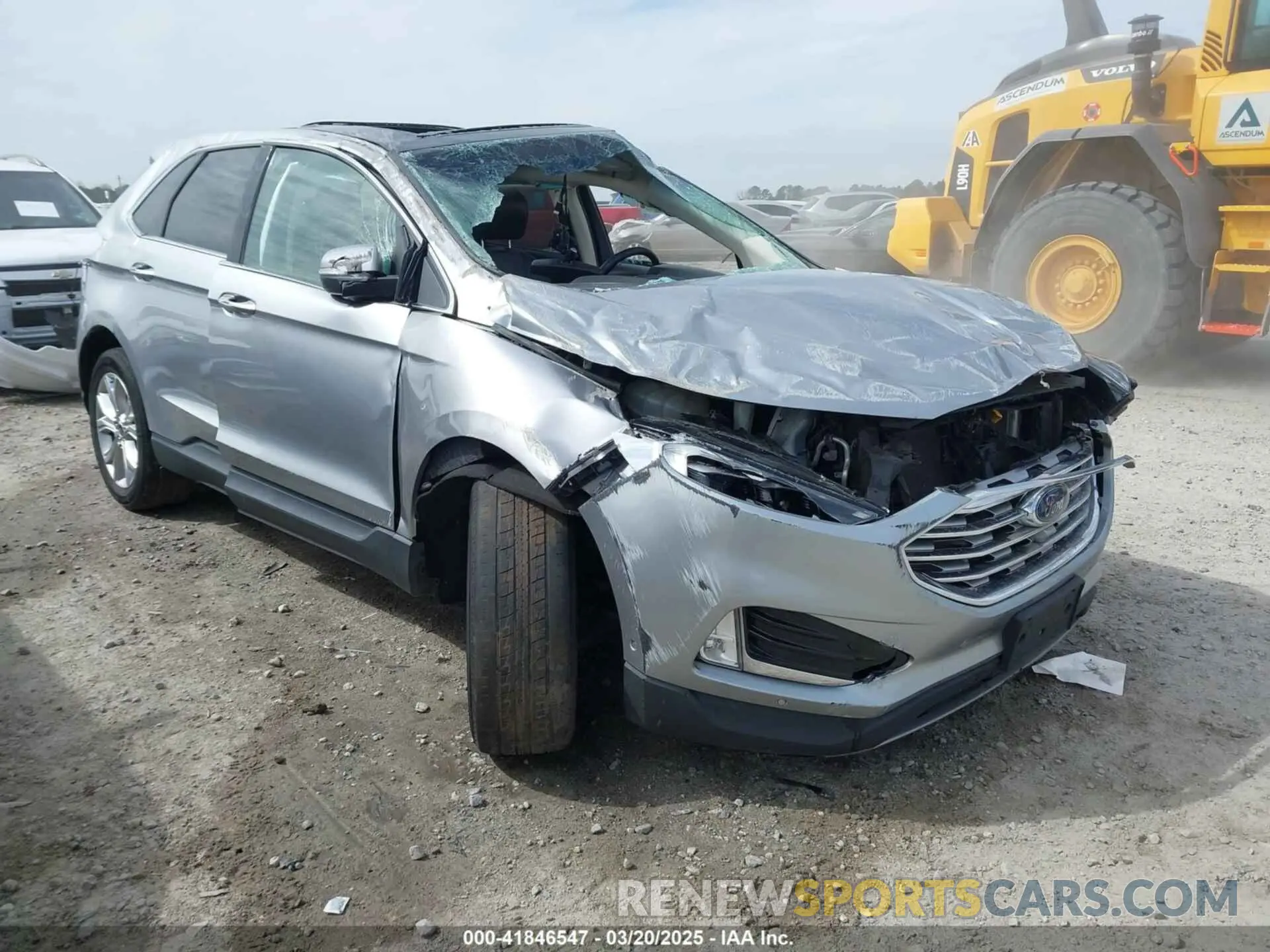 1 fotografías del automóvil dañado 2FMPK3K98LBA16399 FORD EDGE 2020
