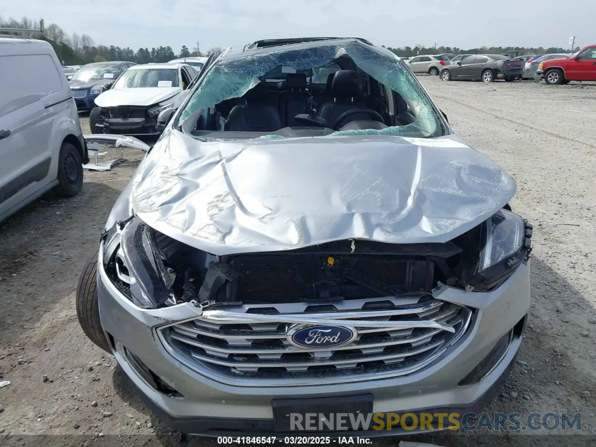 13 fotografías del automóvil dañado 2FMPK3K98LBA16399 FORD EDGE 2020