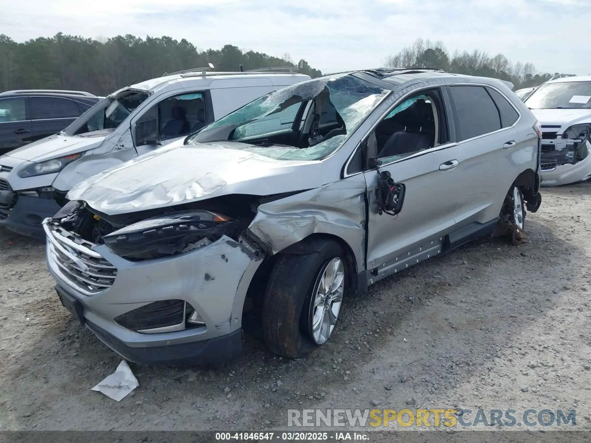 2 fotografías del automóvil dañado 2FMPK3K98LBA16399 FORD EDGE 2020