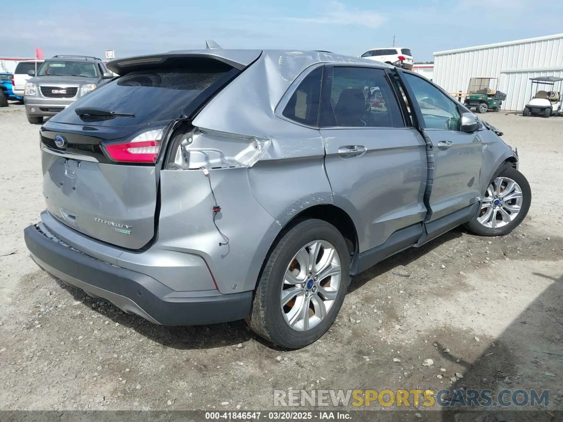 4 fotografías del automóvil dañado 2FMPK3K98LBA16399 FORD EDGE 2020