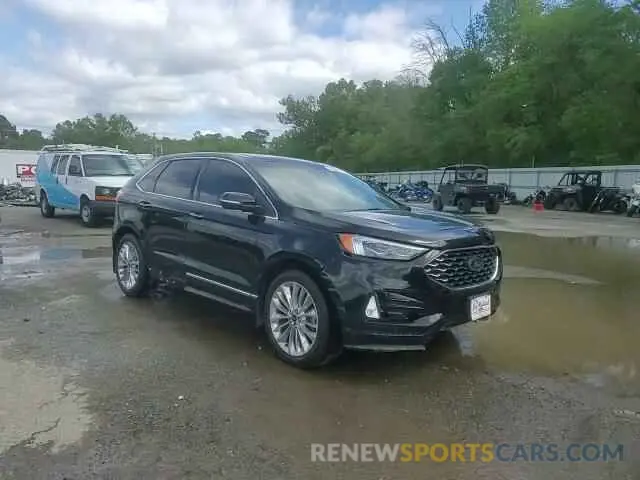 14 fotografías del automóvil dañado 2FMPK3K98LBA99882 FORD EDGE 2020