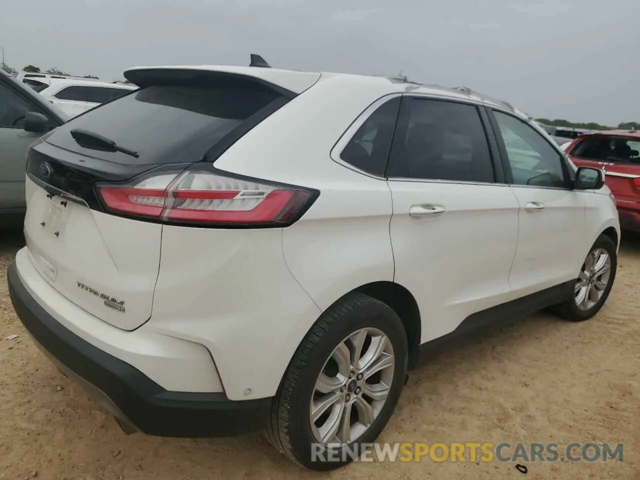 3 fotografías del automóvil dañado 2FMPK3K98LBB06474 FORD EDGE 2020