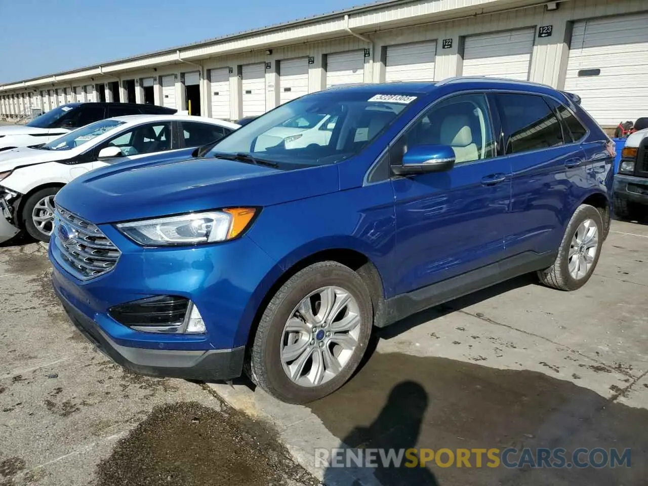 1 fotografías del automóvil dañado 2FMPK3K98LBB17006 FORD EDGE 2020