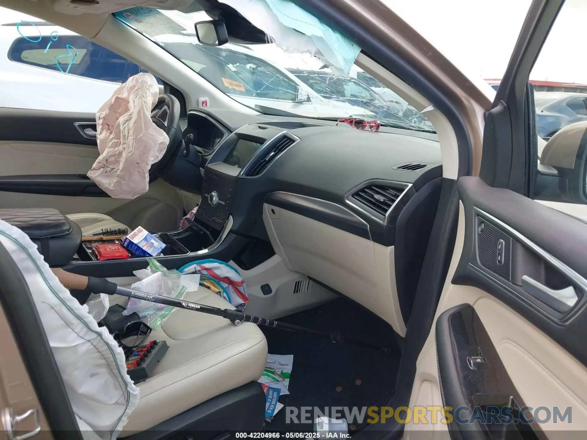 5 fotografías del automóvil dañado 2FMPK3K98LBB41063 FORD EDGE 2020