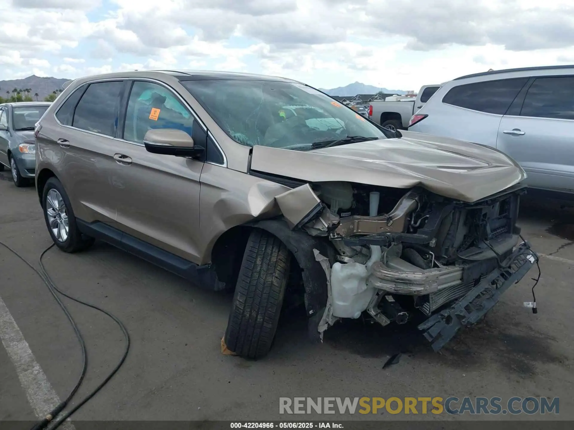 6 fotografías del automóvil dañado 2FMPK3K98LBB41063 FORD EDGE 2020