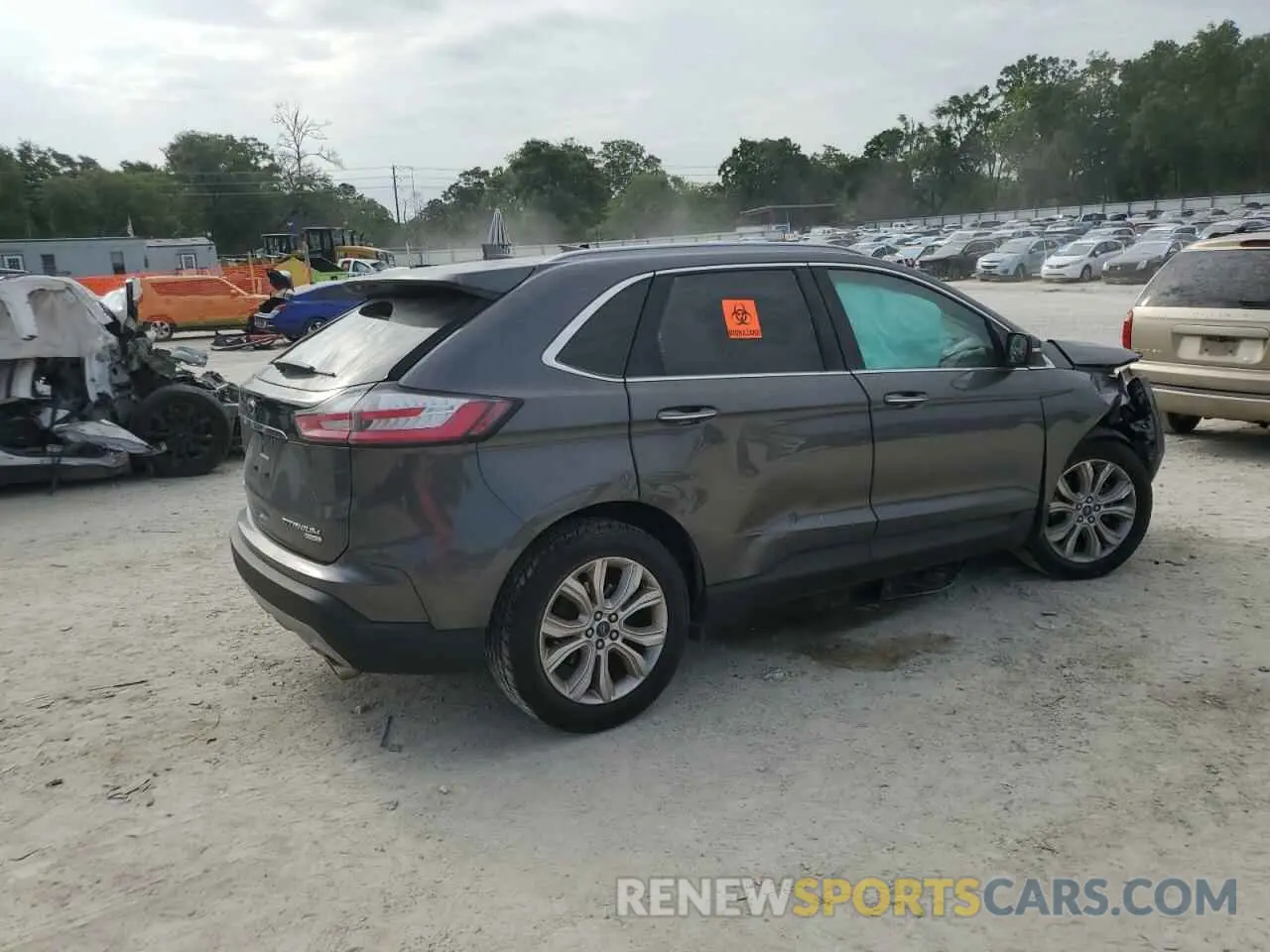 3 fotografías del automóvil dañado 2FMPK3K99LBA60055 FORD EDGE 2020
