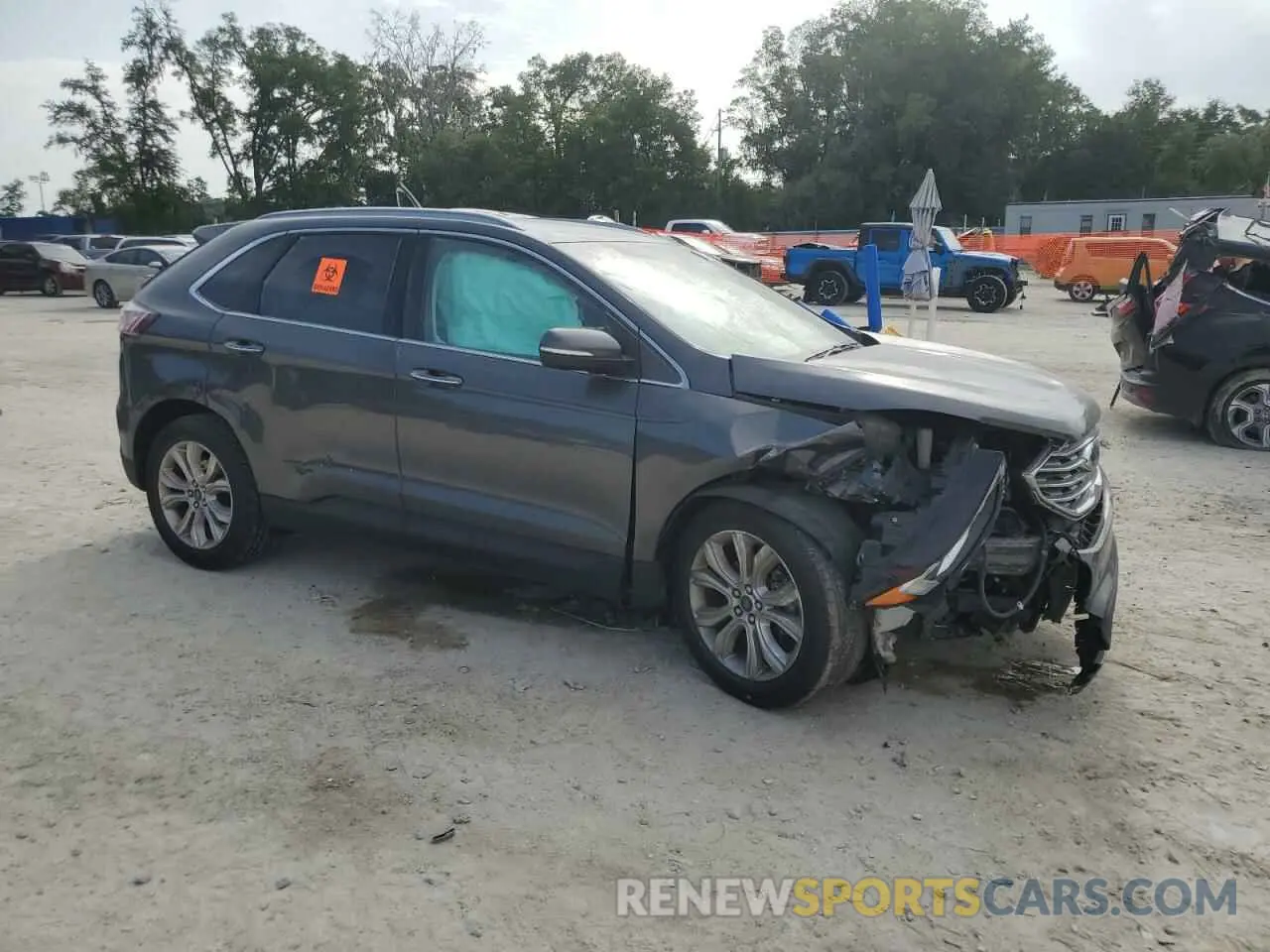4 fotografías del automóvil dañado 2FMPK3K99LBA60055 FORD EDGE 2020