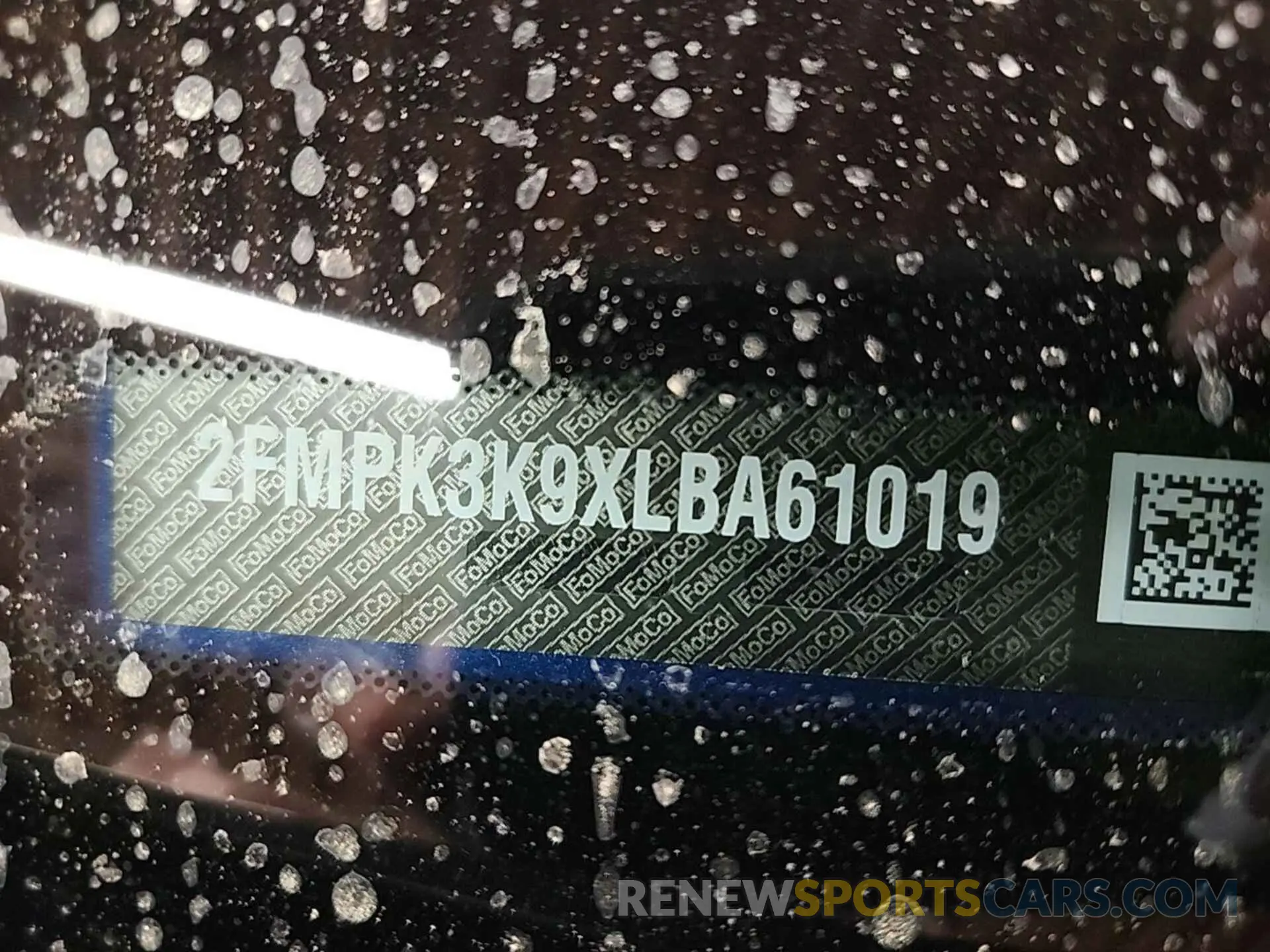 19 fotografías del automóvil dañado 2FMPK3K9XLBA61019 FORD EDGE 2020