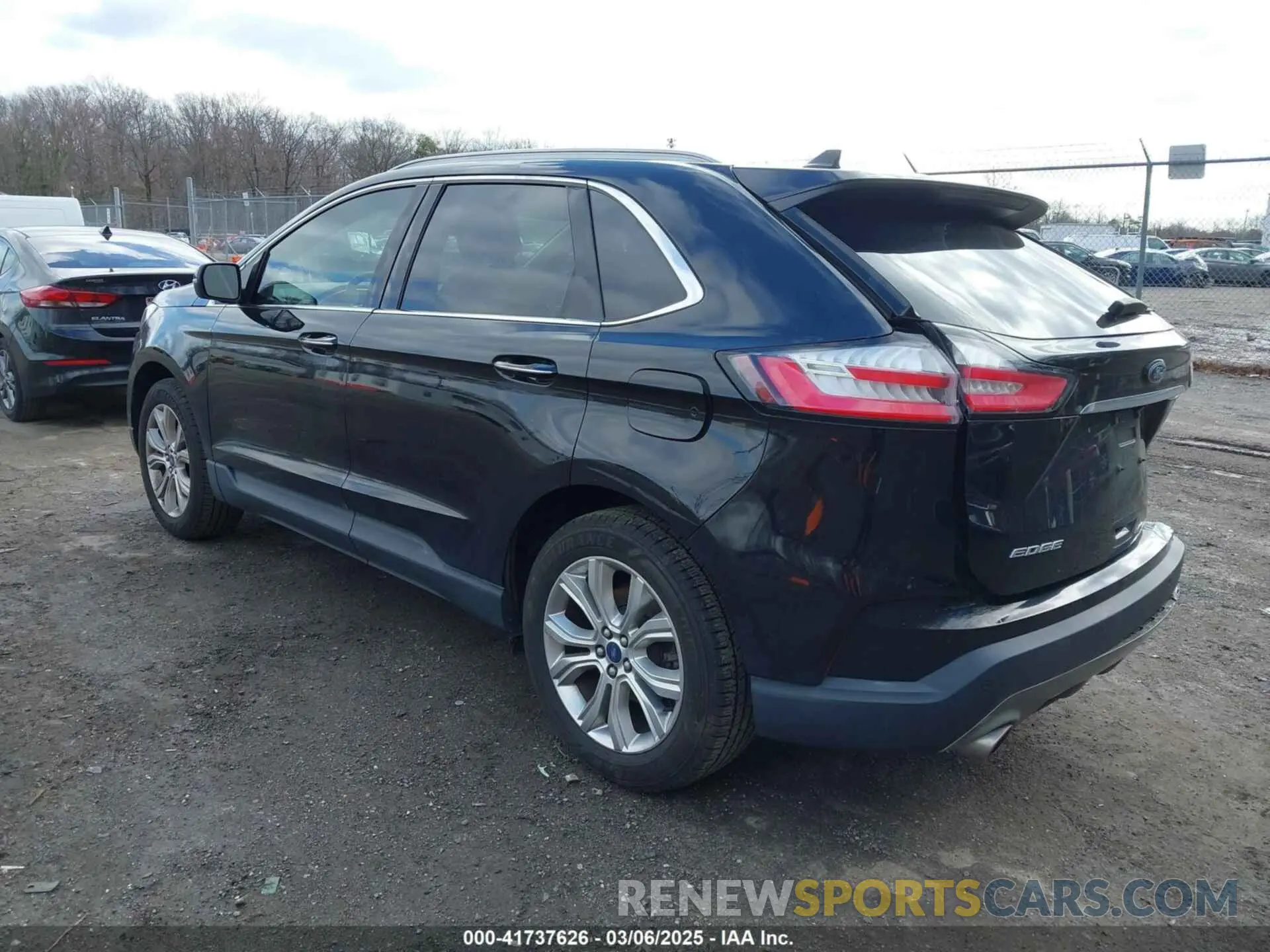 3 fotografías del automóvil dañado 2FMPK3K9XLBB57605 FORD EDGE 2020