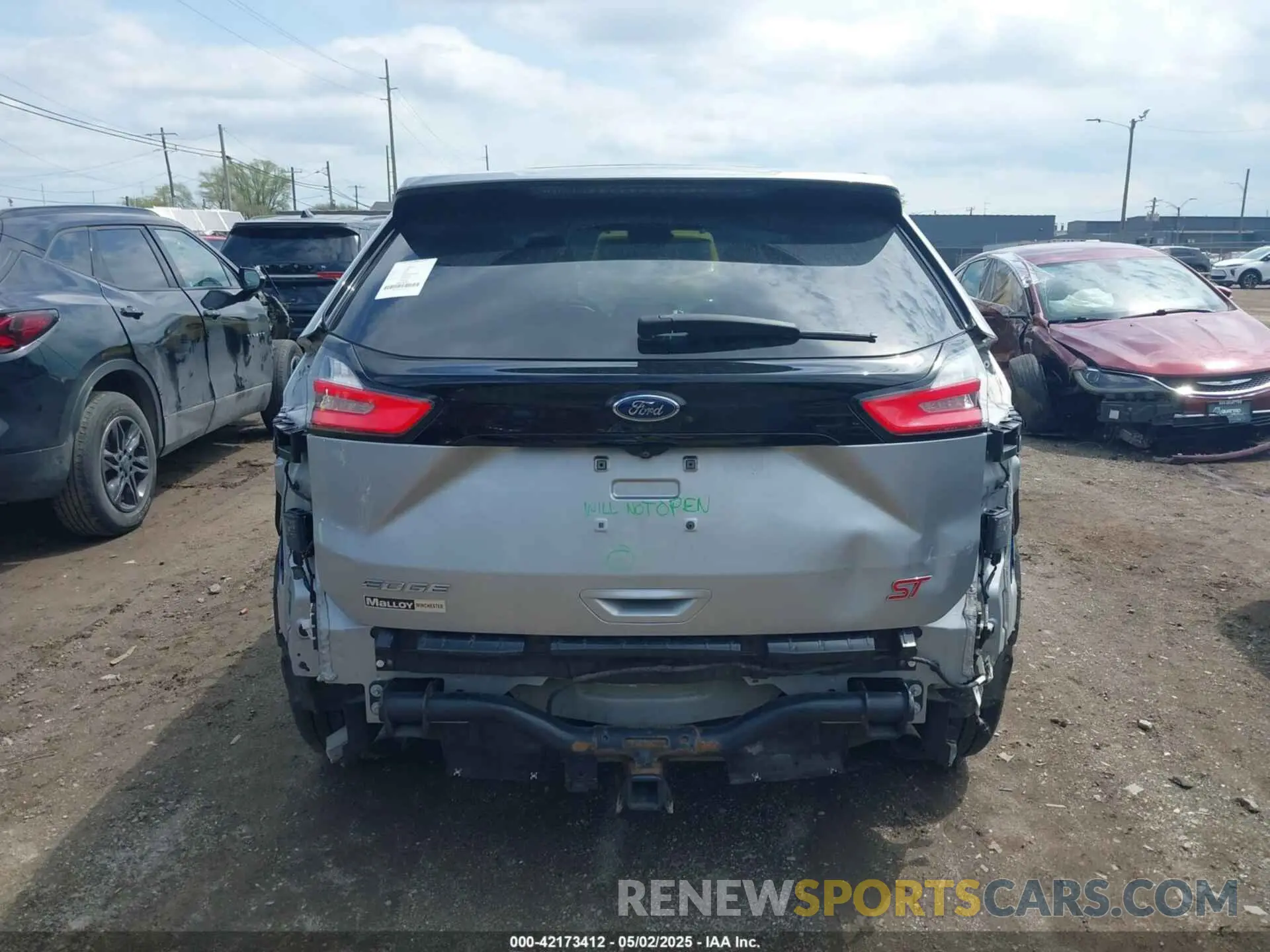 15 fotografías del automóvil dañado 2FMPK4AP0LBA05872 FORD EDGE 2020