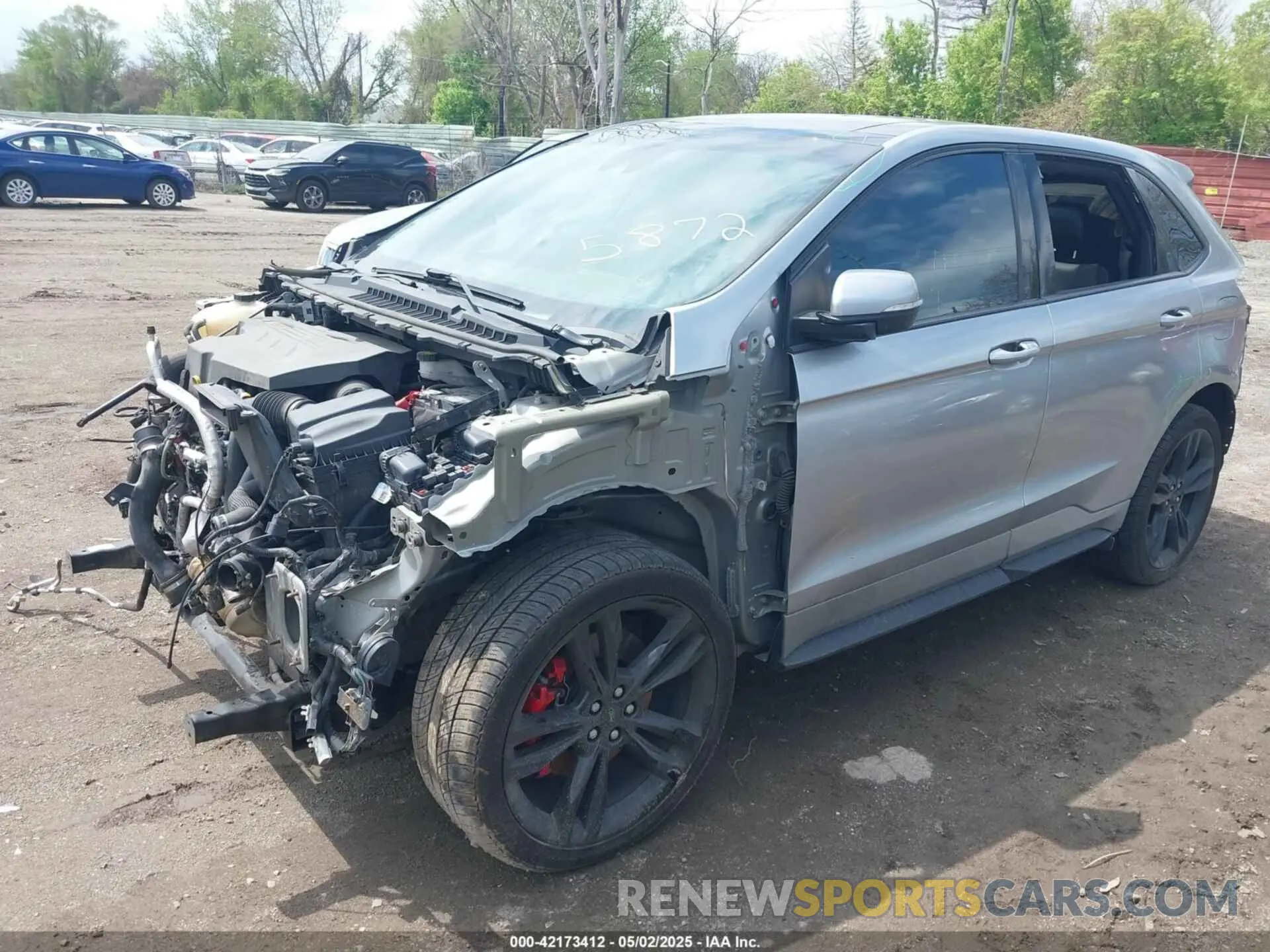 2 fotografías del automóvil dañado 2FMPK4AP0LBA05872 FORD EDGE 2020