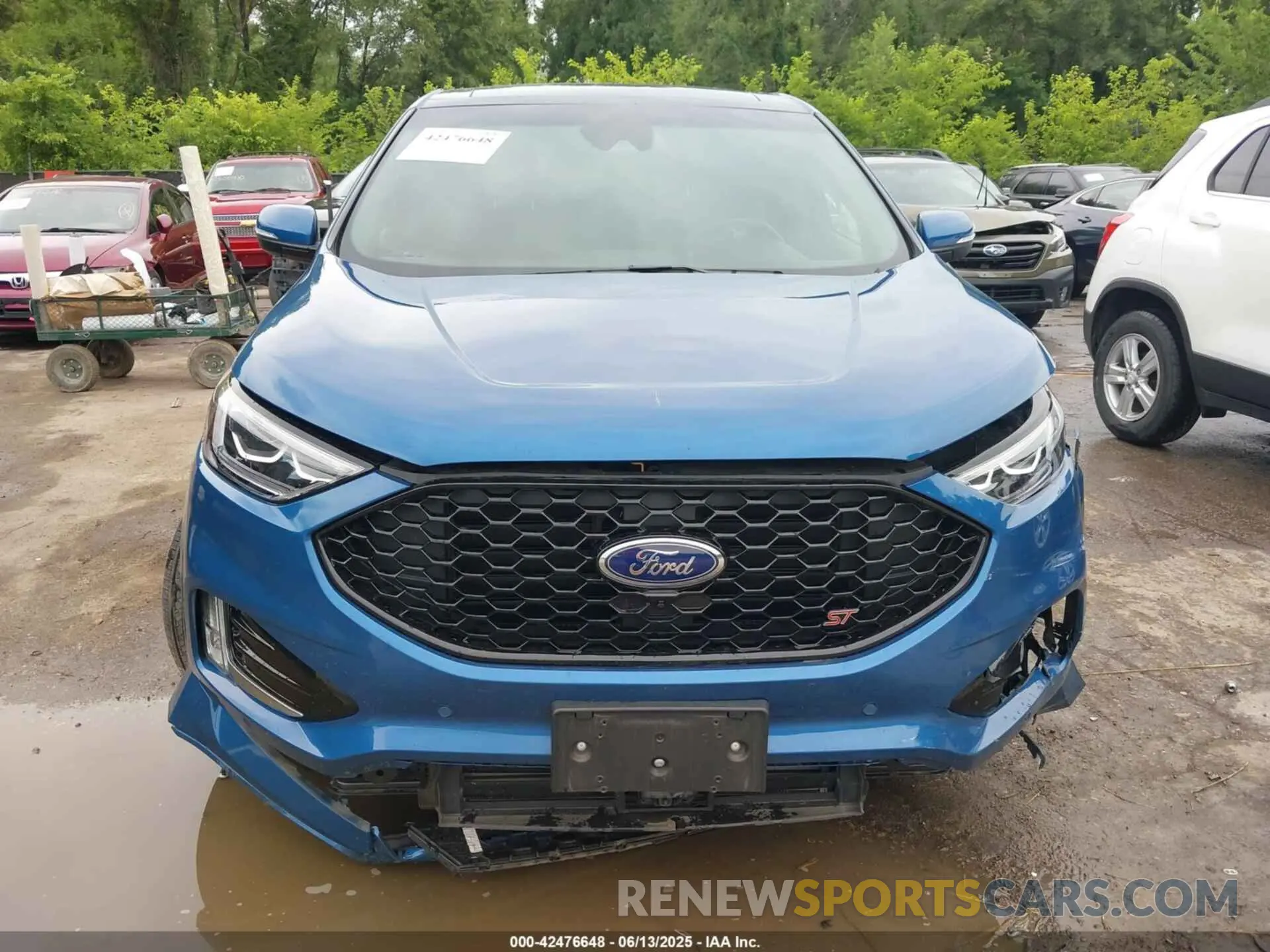 12 fotografías del automóvil dañado 2FMPK4AP5LBA84391 FORD EDGE 2020