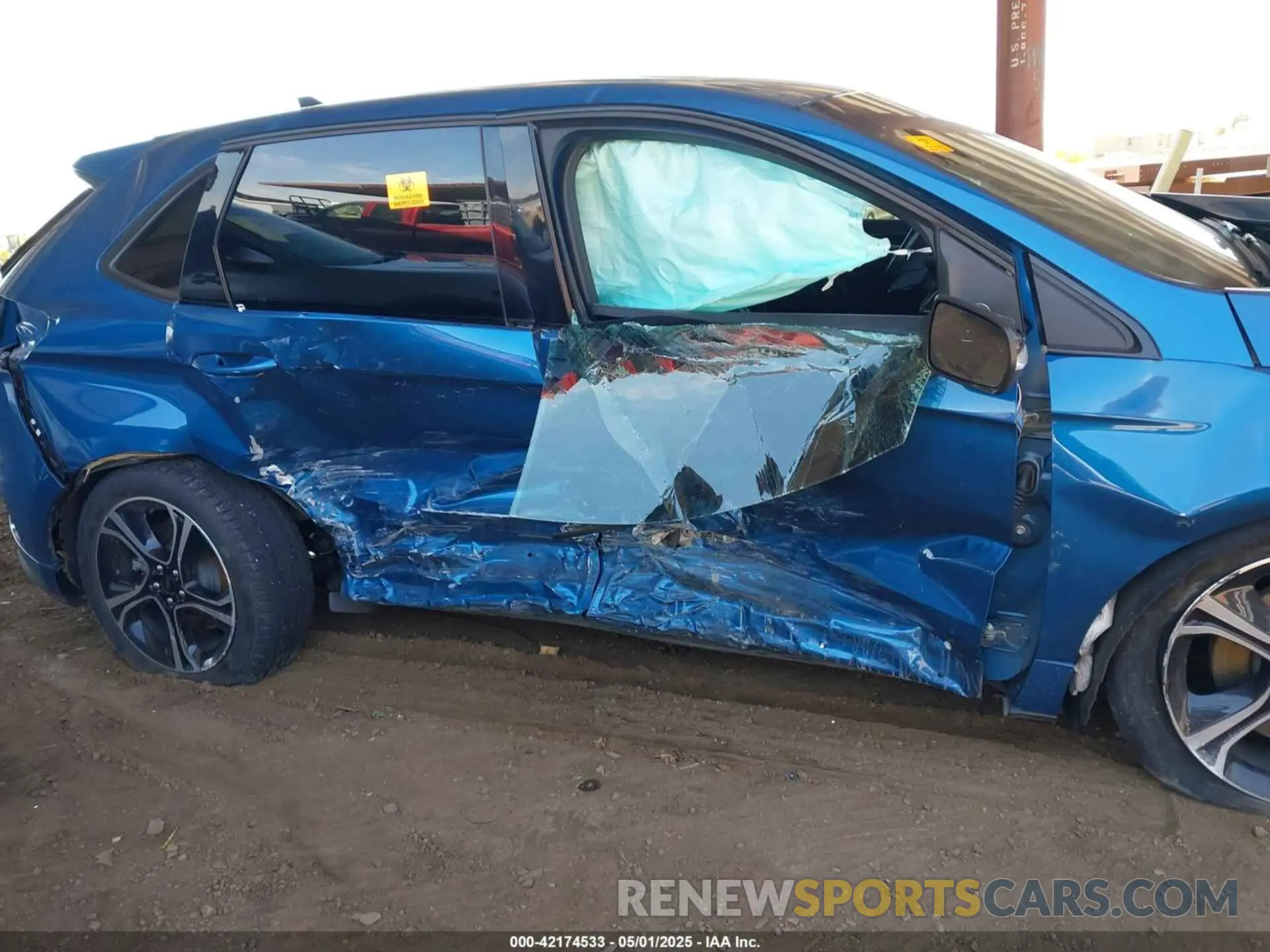 13 fotografías del automóvil dañado 2FMPK4AP6LBB13414 FORD EDGE 2020