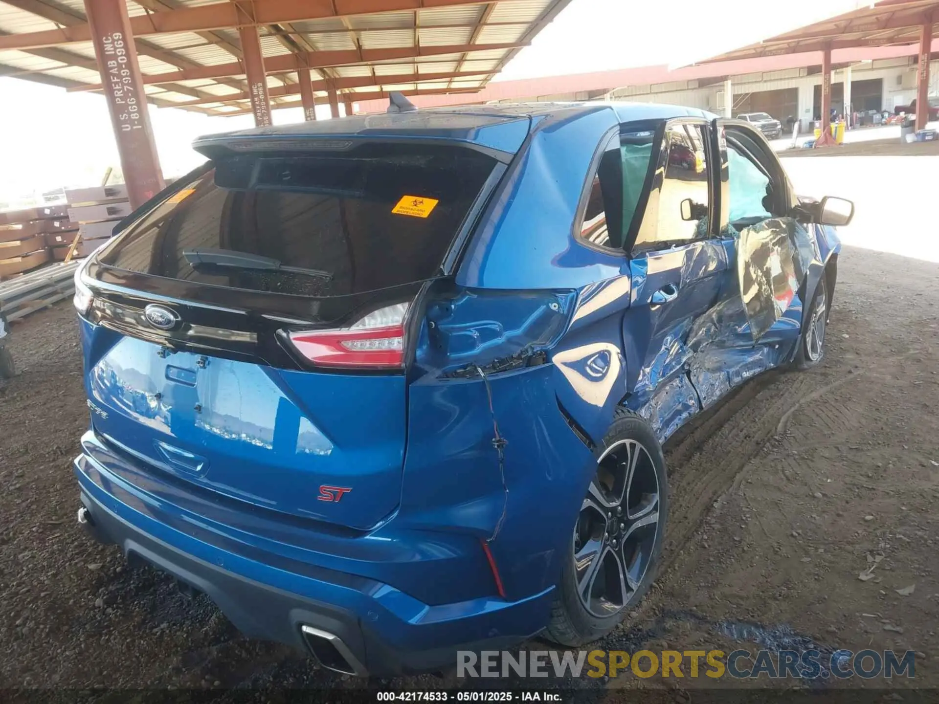 6 fotografías del automóvil dañado 2FMPK4AP6LBB13414 FORD EDGE 2020