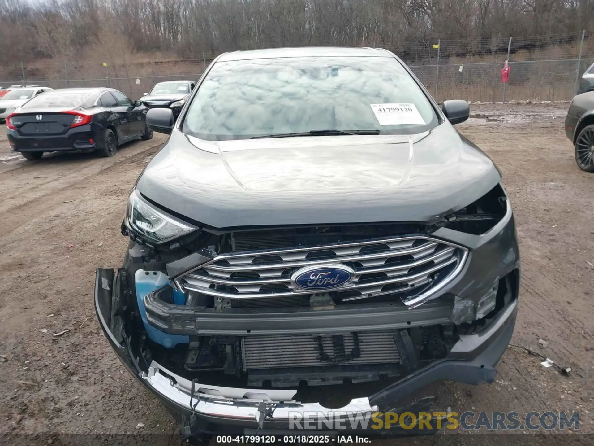 12 fotografías del automóvil dañado 2FMPK4G90LBB63525 FORD EDGE 2020