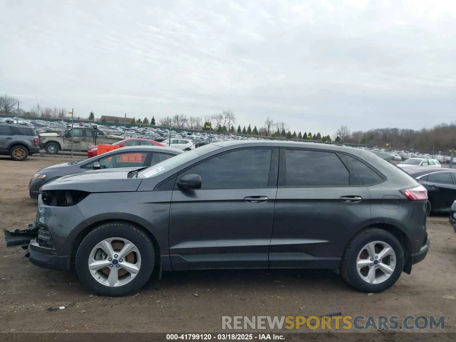 14 fotografías del automóvil dañado 2FMPK4G90LBB63525 FORD EDGE 2020