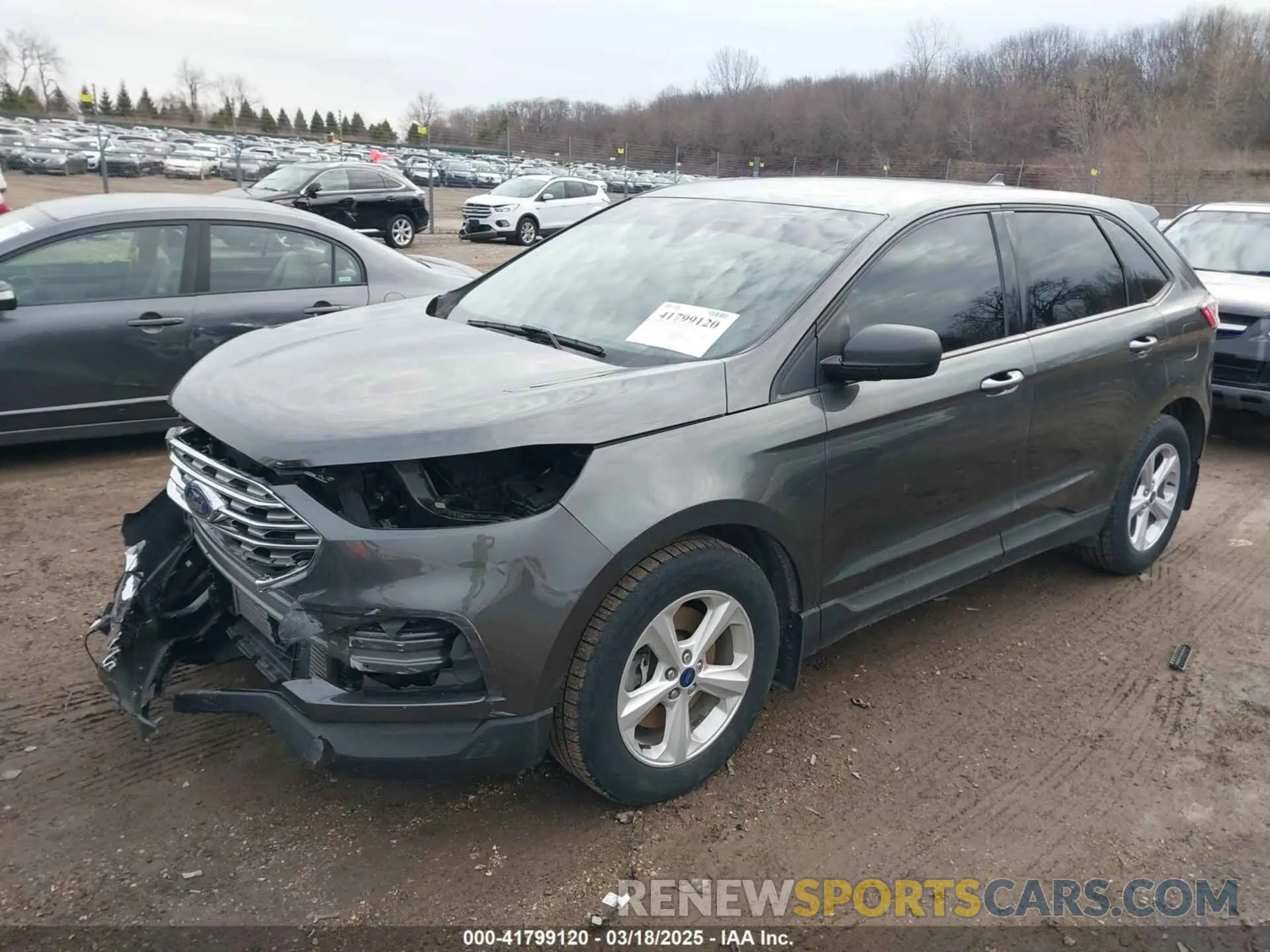 2 fotografías del automóvil dañado 2FMPK4G90LBB63525 FORD EDGE 2020
