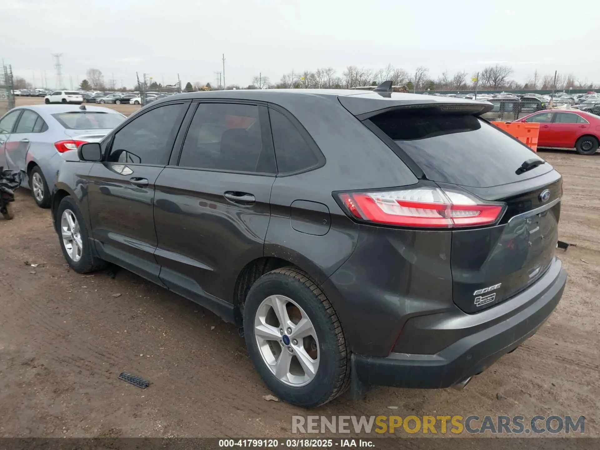 3 fotografías del automóvil dañado 2FMPK4G90LBB63525 FORD EDGE 2020