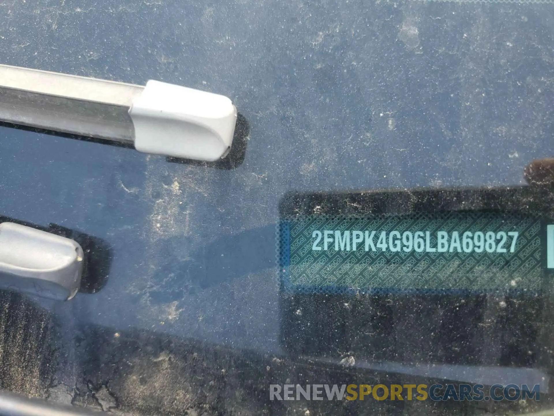 25 fotografías del automóvil dañado 2FMPK4G96LBA69827 FORD EDGE 2020