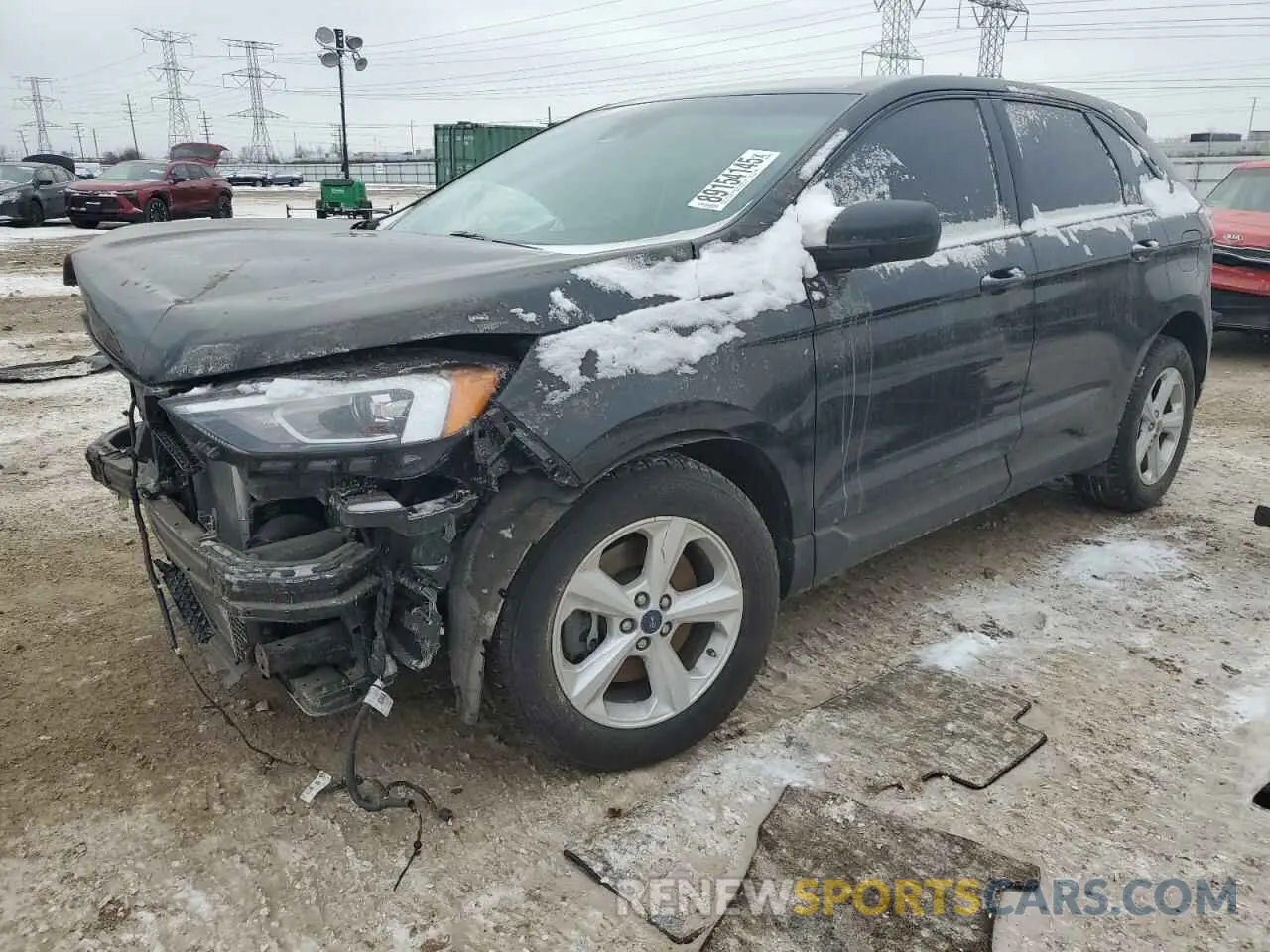 1 fotografías del automóvil dañado 2FMPK4G98LBA34268 FORD EDGE 2020