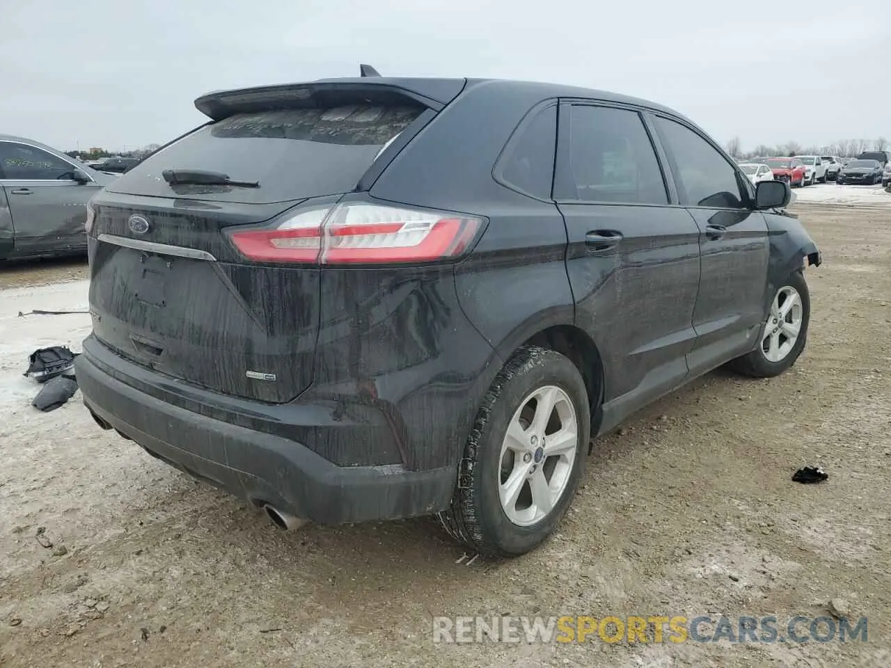 3 fotografías del automóvil dañado 2FMPK4G98LBA34268 FORD EDGE 2020