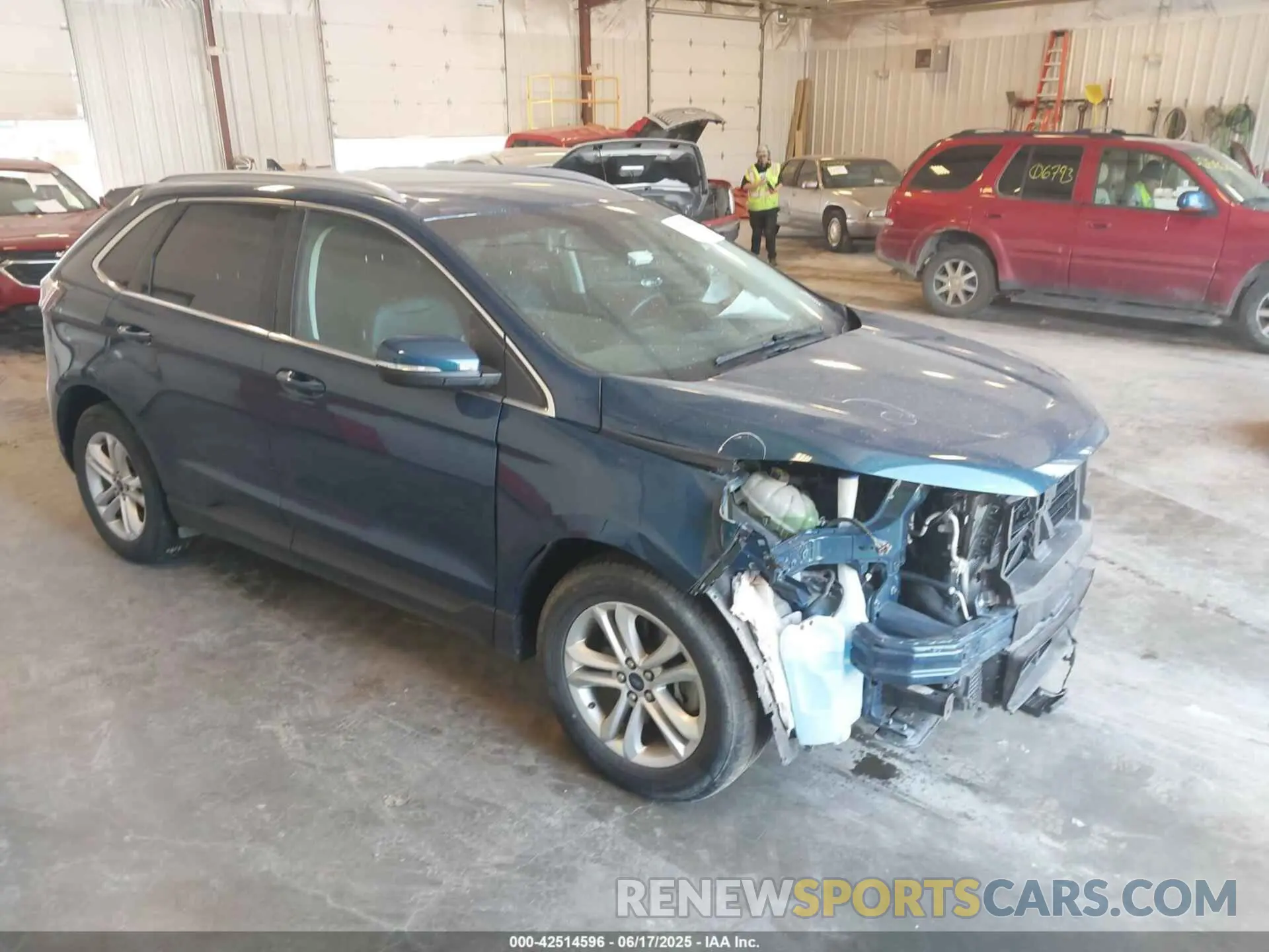 1 fotografías del automóvil dañado 2FMPK4J90LBA09924 FORD EDGE 2020