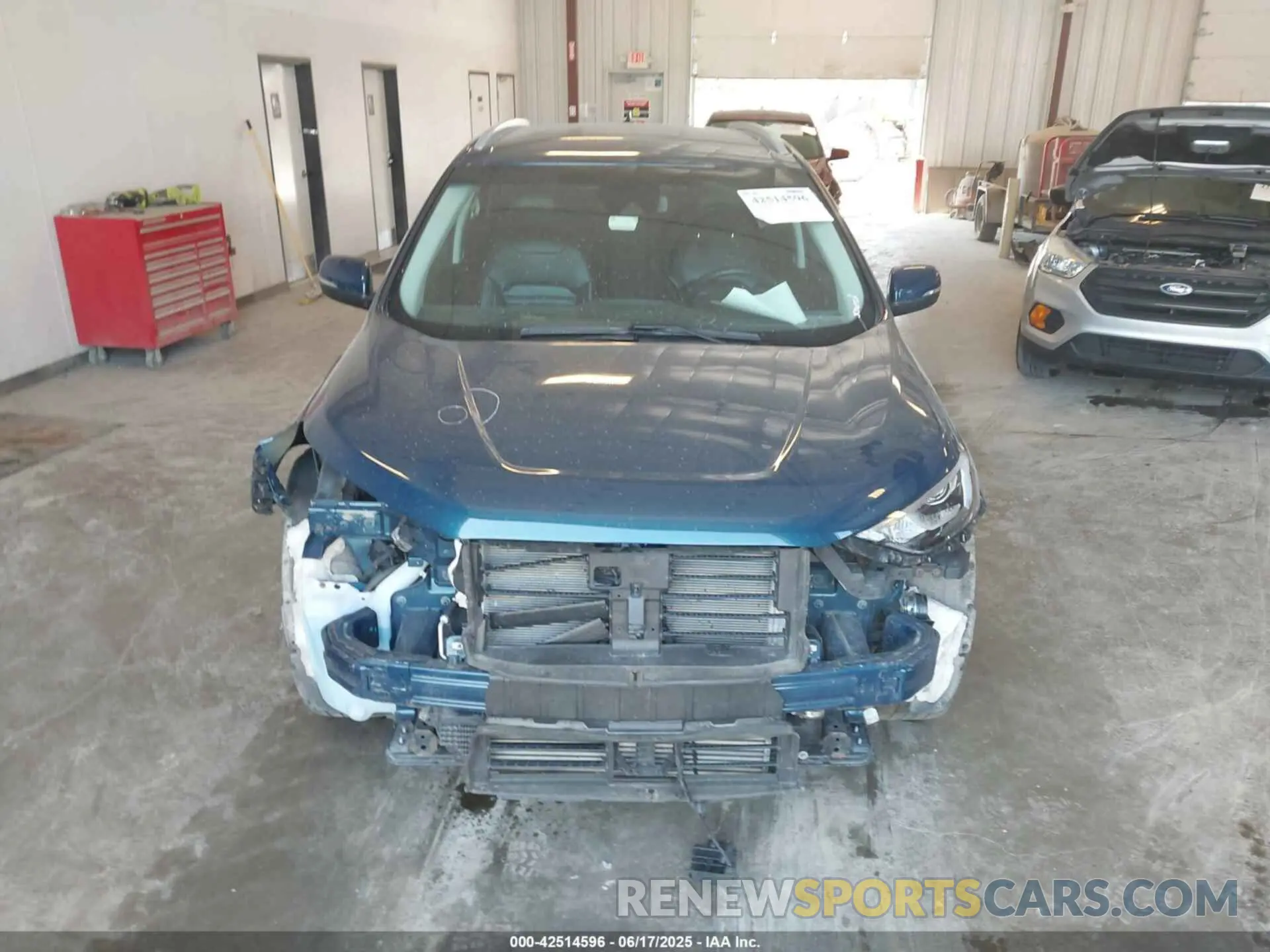 12 fotografías del automóvil dañado 2FMPK4J90LBA09924 FORD EDGE 2020