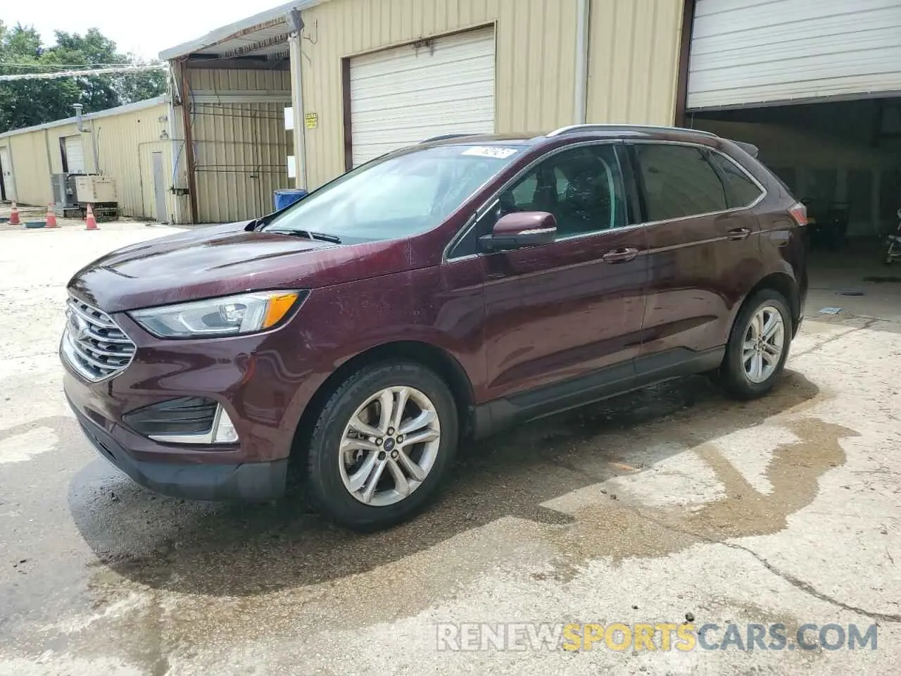 1 fotografías del automóvil dañado 2FMPK4J90LBA34970 FORD EDGE 2020